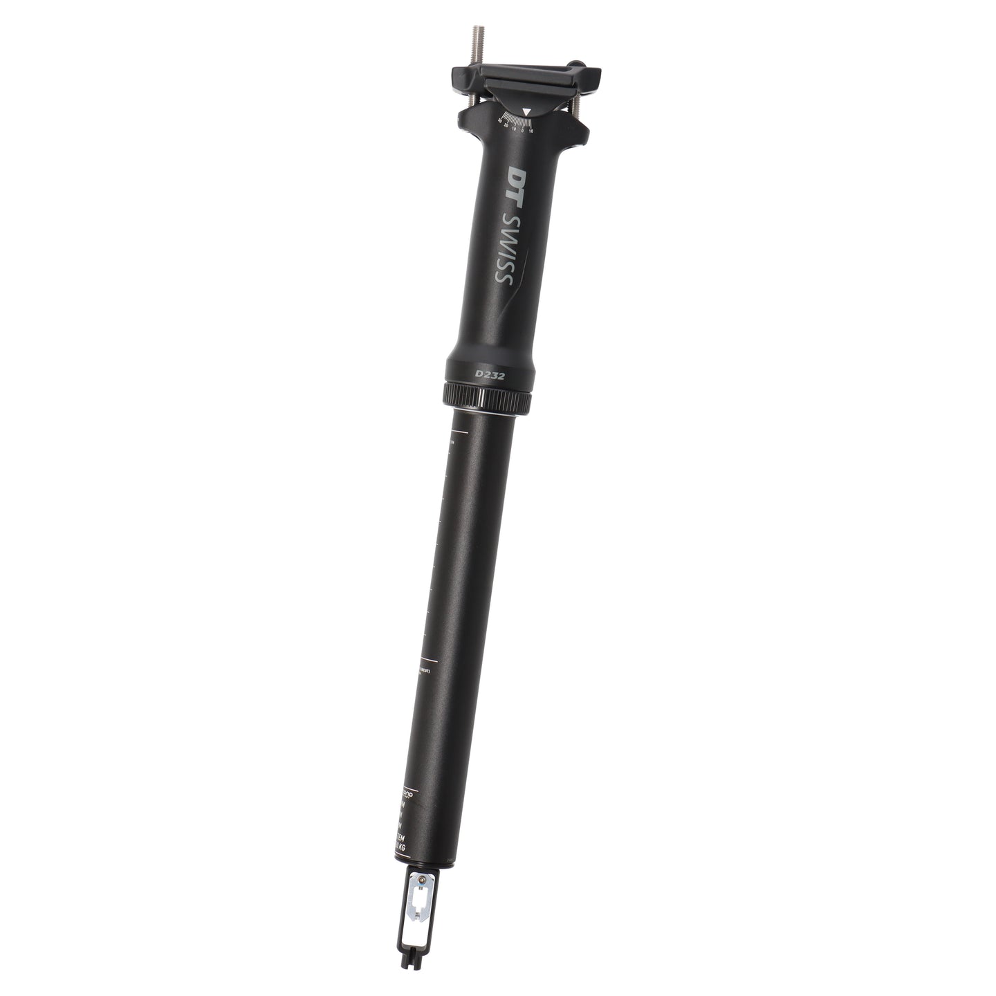 DT Swiss D 232 Teleskopsattelstütze | 30,9 mm Ø | 60 mm Hub | 400 mm | inkl. Remote