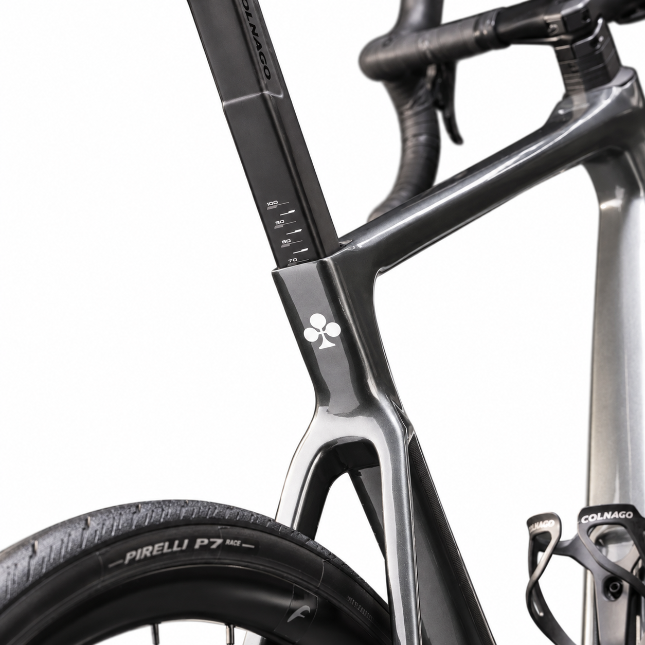 Colnago V4 Carbon Rennrad | Shimano 105 Di2 2x12-fach | Fulcrum Racing 600 | Grau