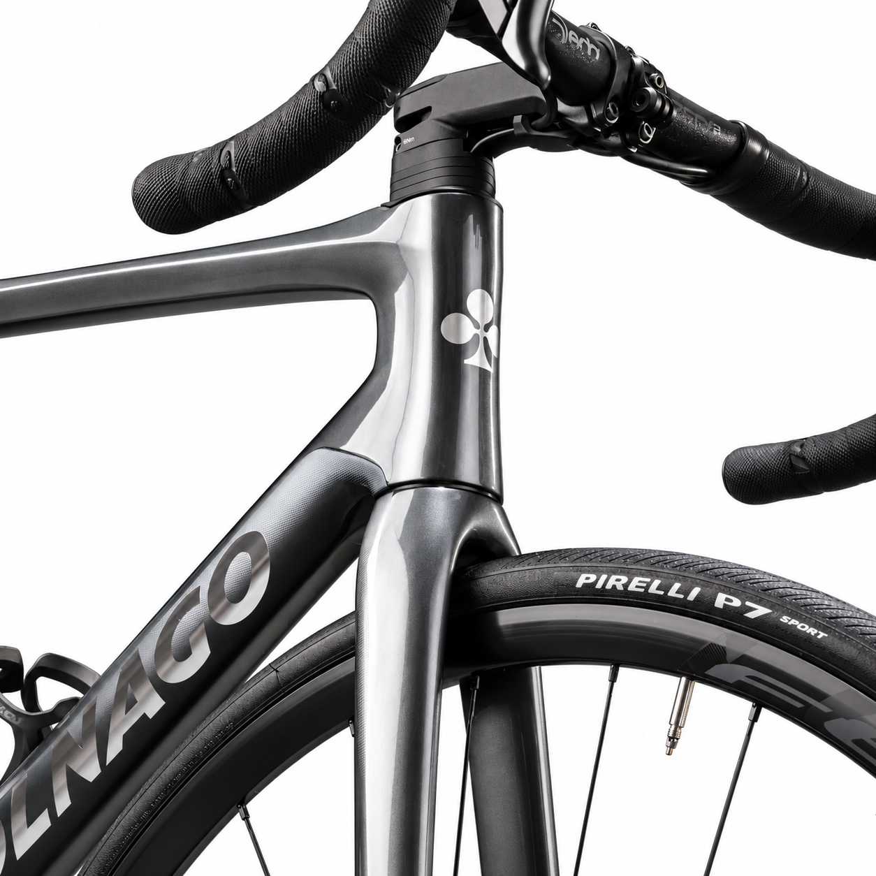 Colnago V4 Carbon Rennrad | Shimano 105 Di2 2x12-fach | Fulcrum Racing 600 | Grau