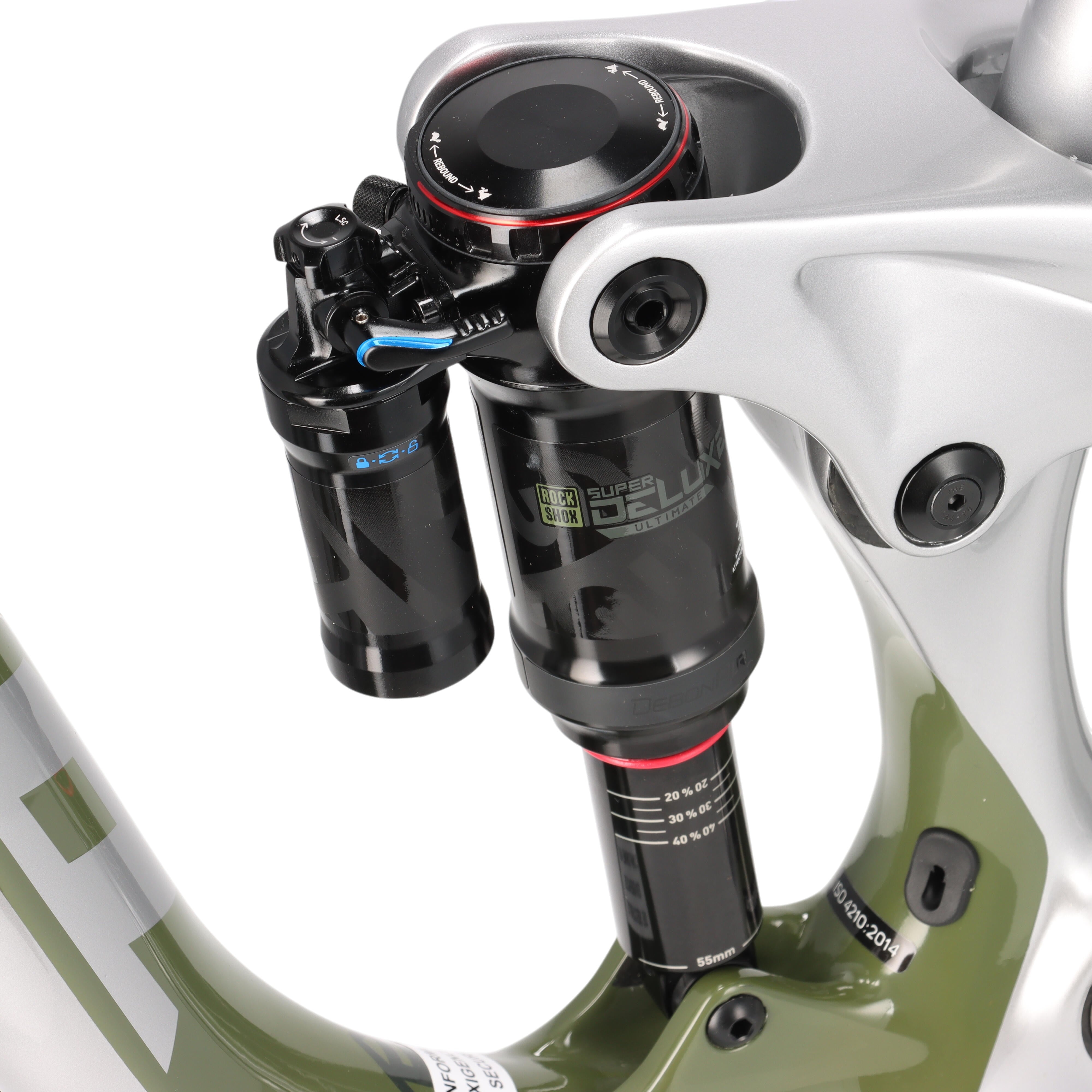 Kona Process 134 CR 29 Carbon Rahmen | RockShox Super Deluxe Ultimate Dämper | Größe S