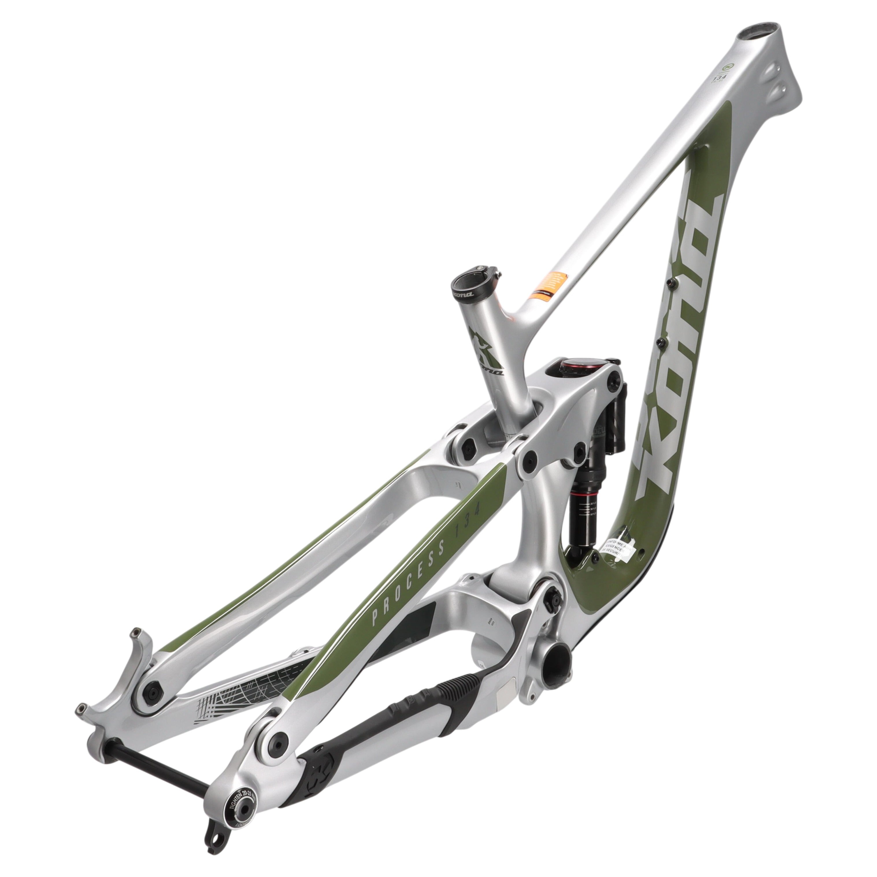 Kona Process 134 CR 29 Carbon Rahmen | RockShox Super Deluxe Ultimate Dämper | Größe S