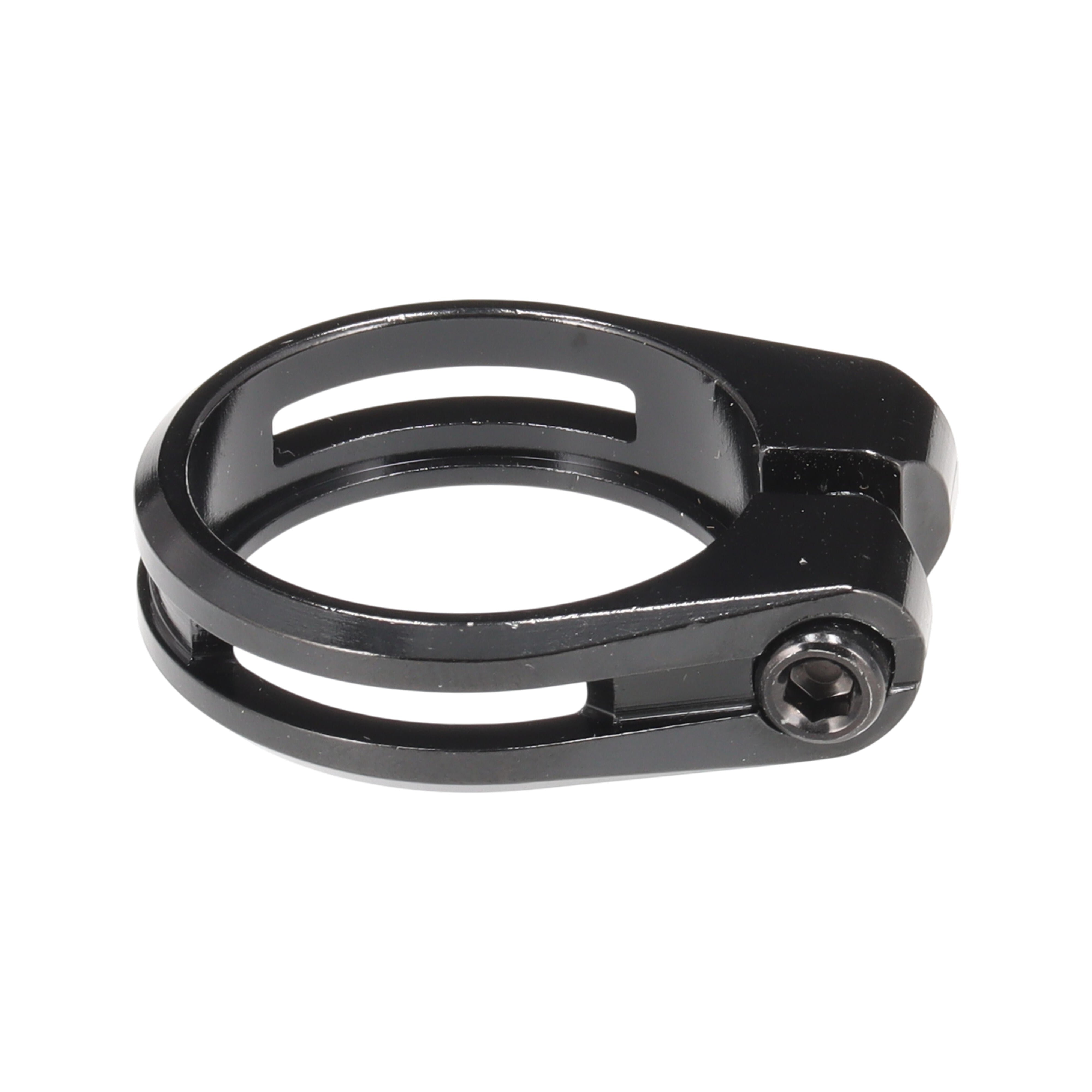 Sattelklemme 34,9 mm | 12 mm Bauhöhe | Schraubklemmung | schwarz