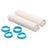 Sixpack K-Trix Lock-On Griffe | MTB | Weiß / Blau