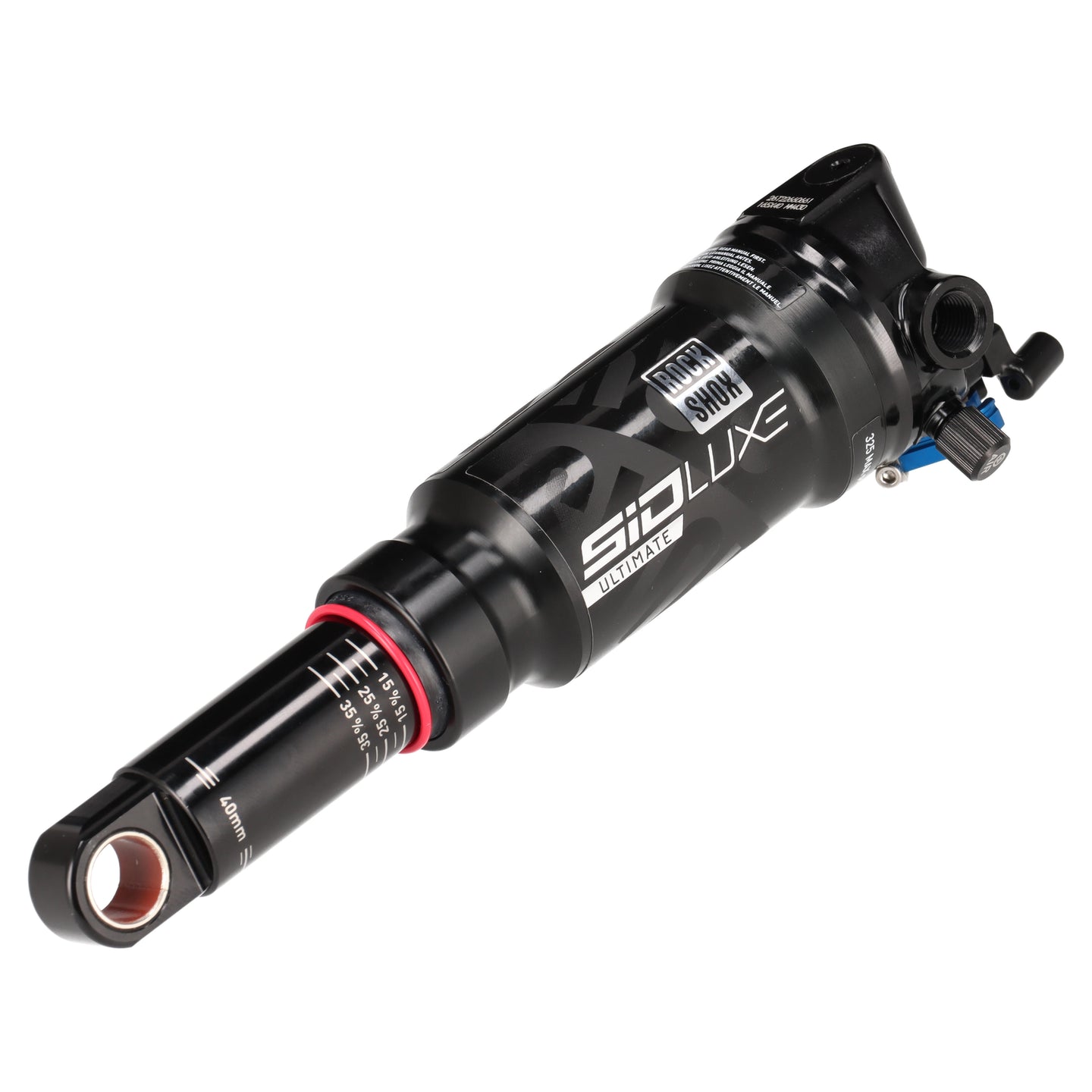 RockShox SIDLuxe Ultimate Dämpfer | 165x40 mm Trunnion | Remote Lockout | Solo Air