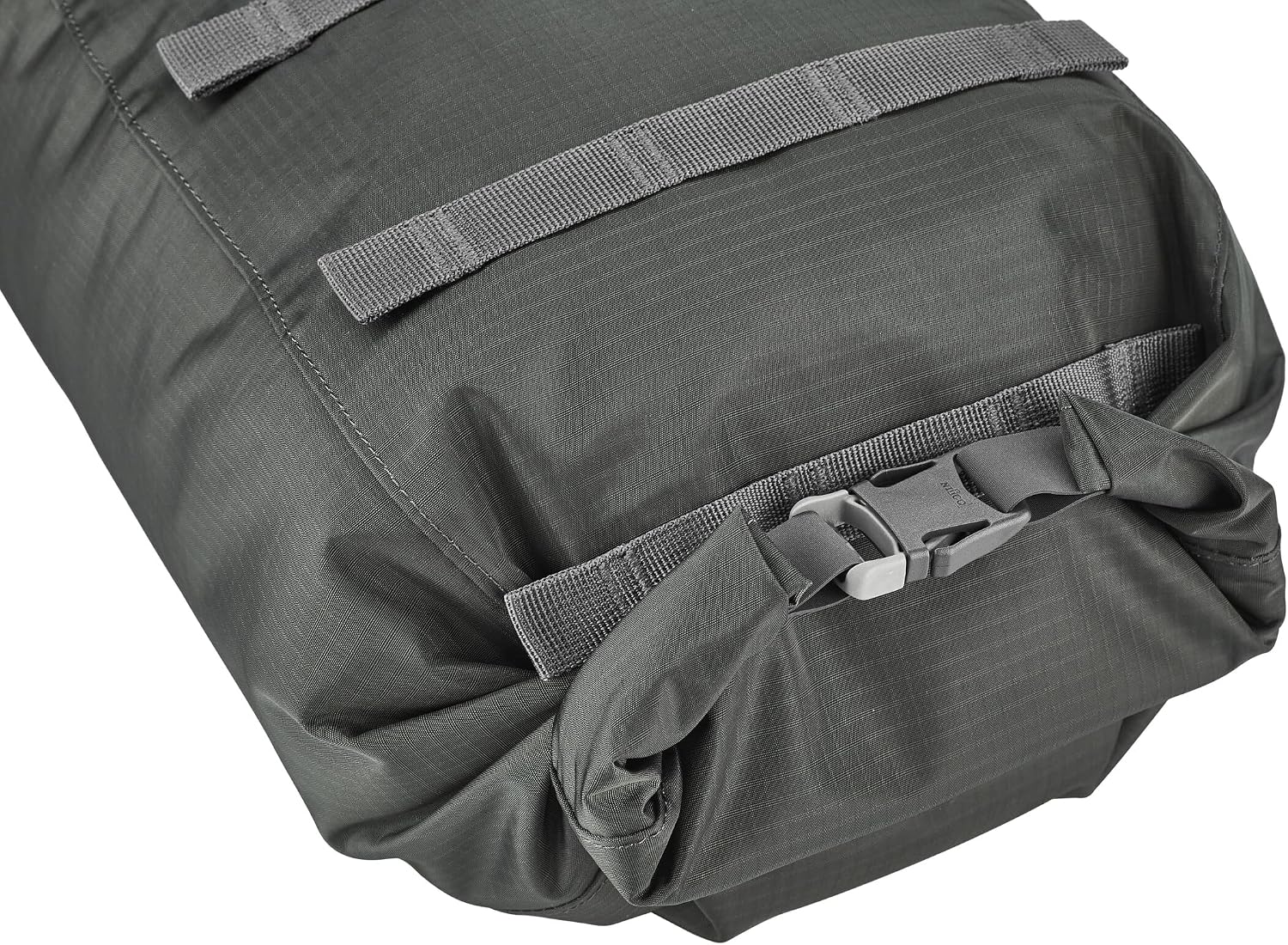 ACEPAC Saddle Drybag MKII Satteltasche 16 L | 20 x 55 cm | wasserdicht | Nylon | Grau