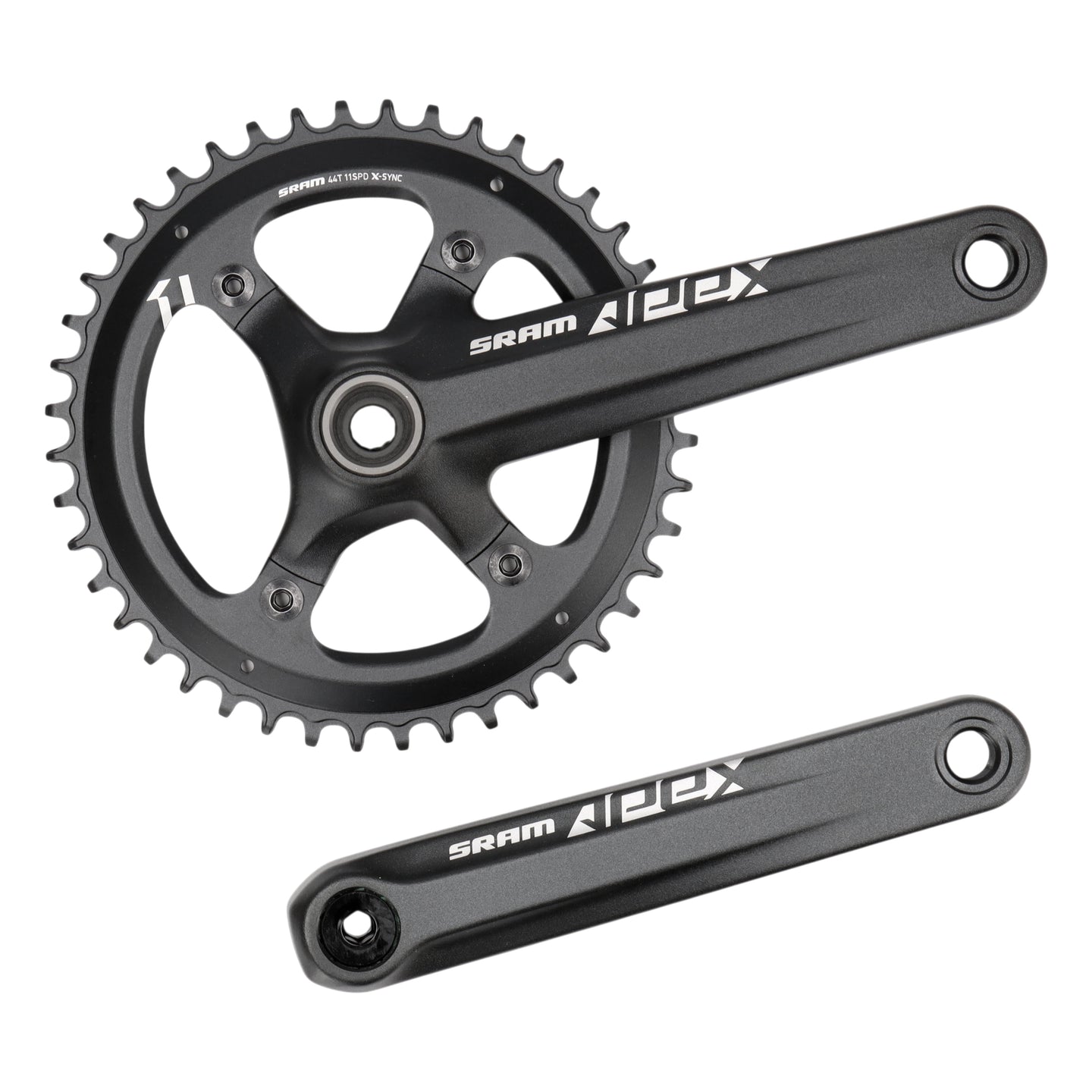 SRAM Apex 1 Kurbelgarnitur | 175 mm | 44 Zähne | GXP | 1x11-fach | Rennrad, Gravel