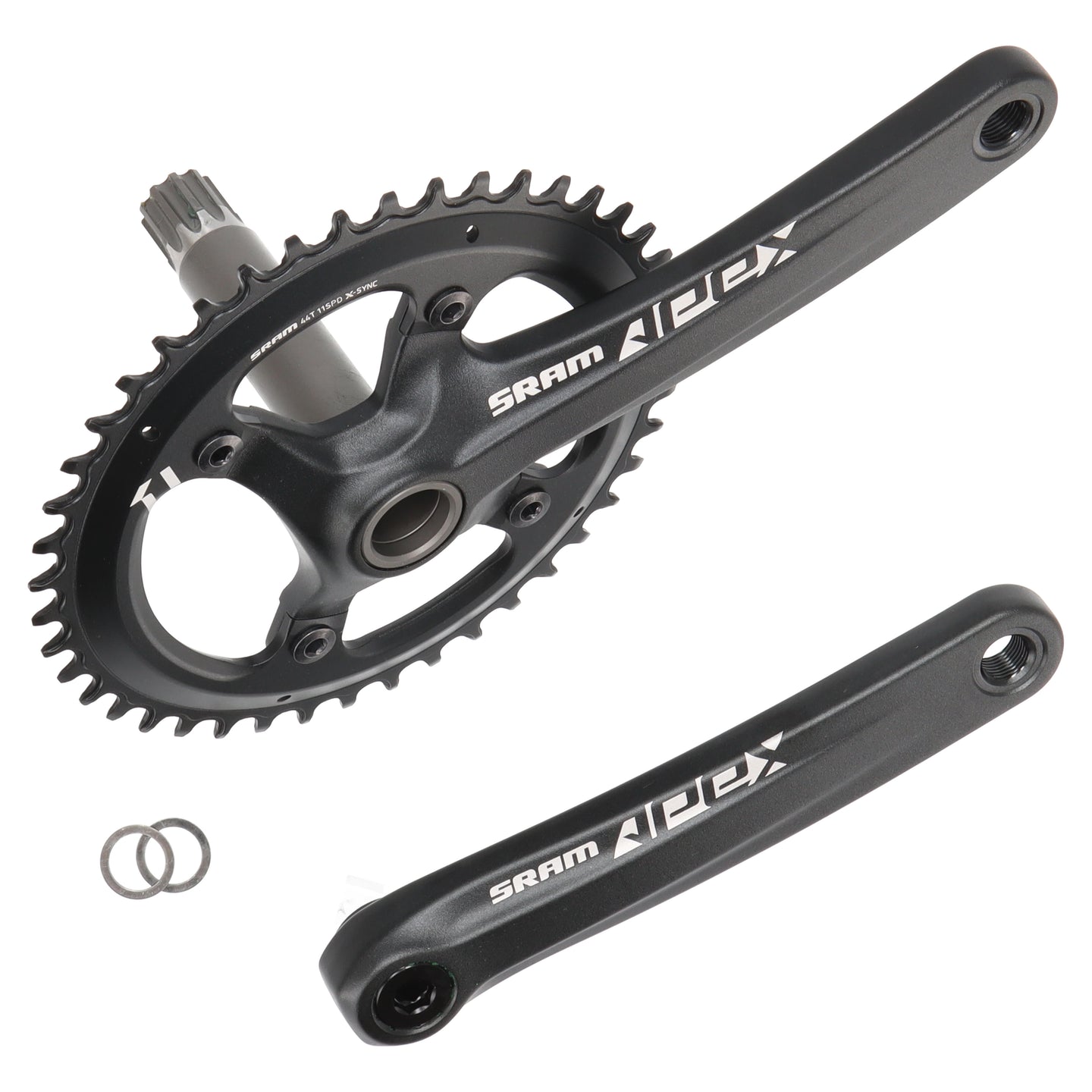 SRAM Apex 1 Kurbelgarnitur | 175 mm | 44 Zähne | GXP | 1x11-fach | Rennrad, Gravel