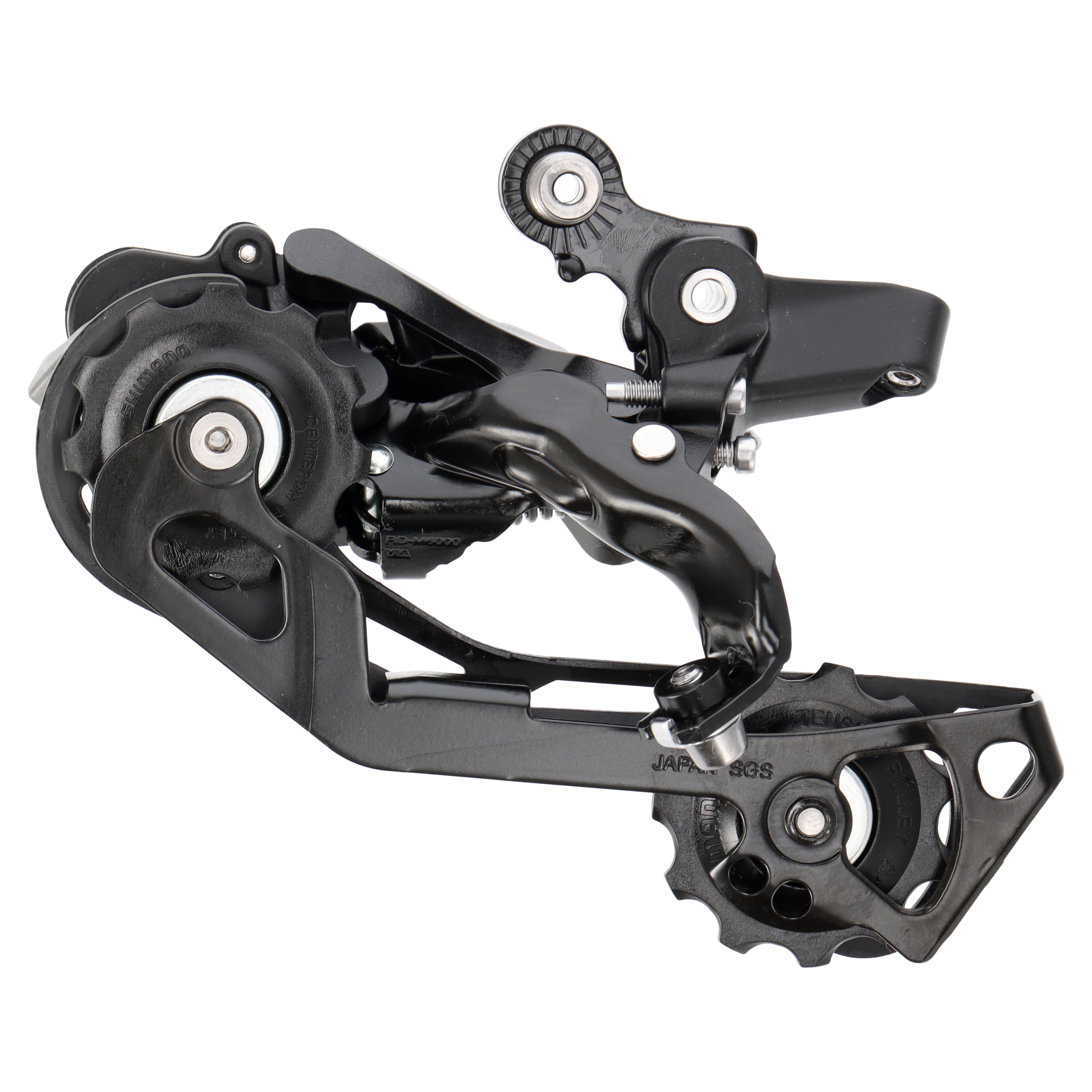 Shimano Deore RD-M6000 Shadow+ Schaltwerk | 10-fach | SGS langer Käfig | 11-32 bis 11-36 | MTB