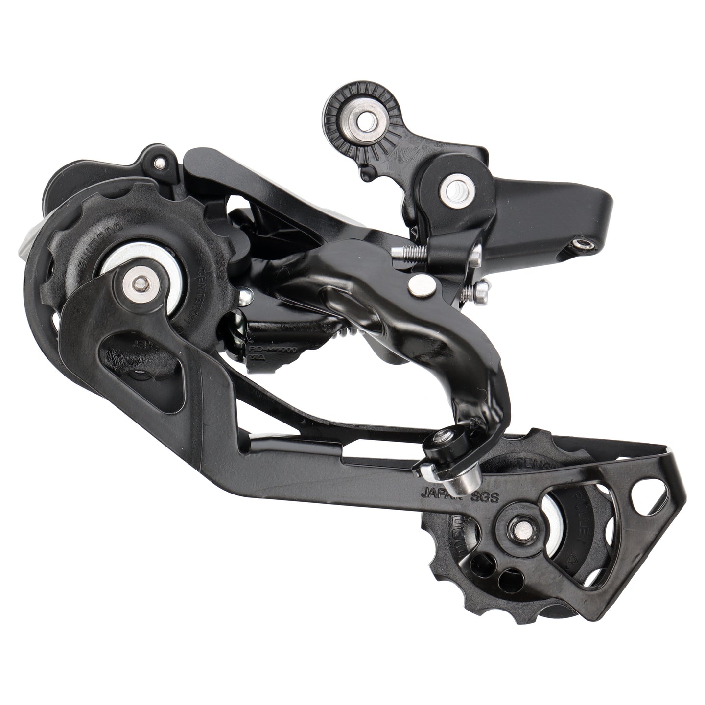 Shimano Deore RD-M6000 Shadow+ Schaltwerk | 10-fach | SGS langer Käfig | 11-32 bis 11-36 | MTB