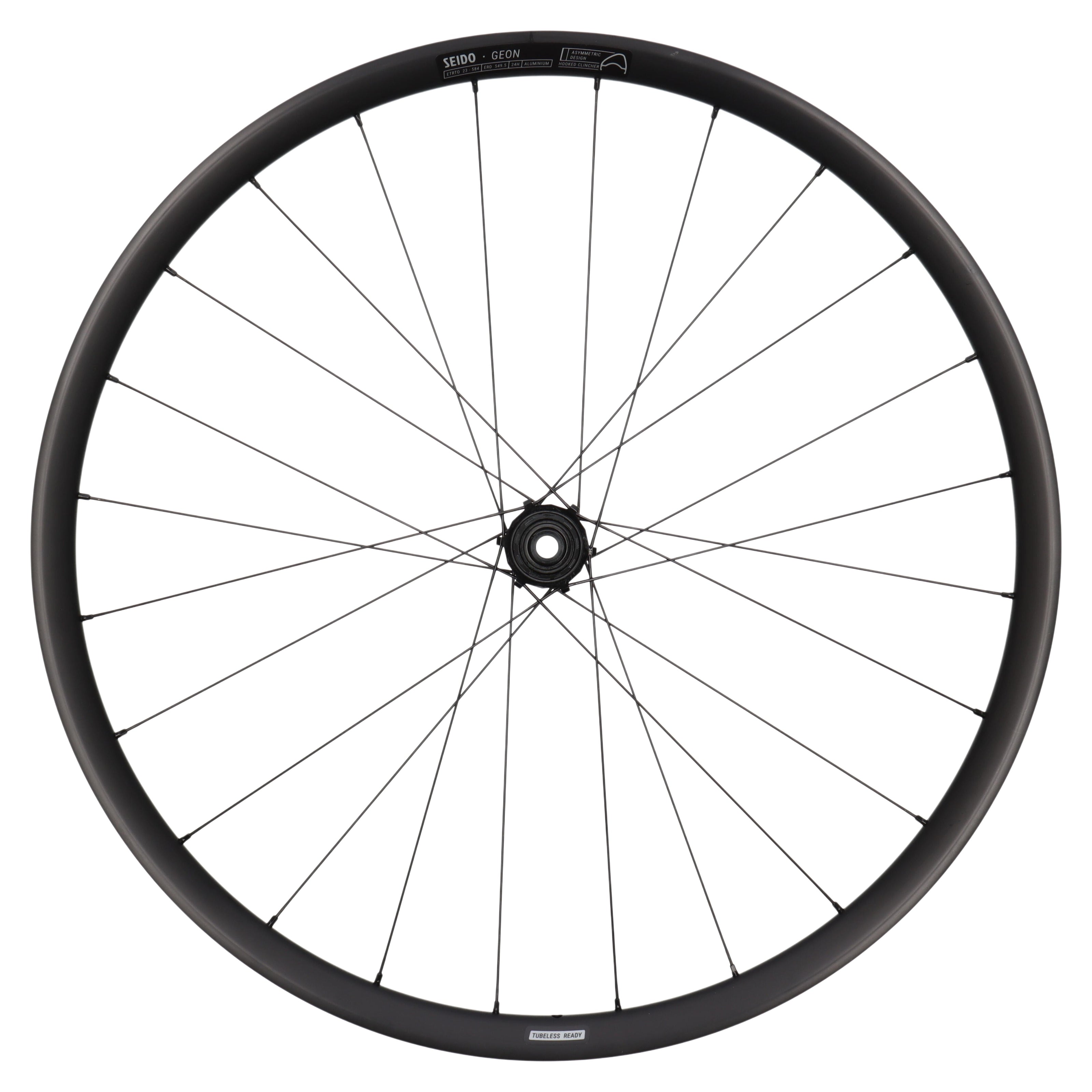 Seido Geon | Laufradsatz 27.5" (650B) | Gravel / Road | Centerlock Disc | 12x100 / 12x142 mm | Shimano HG