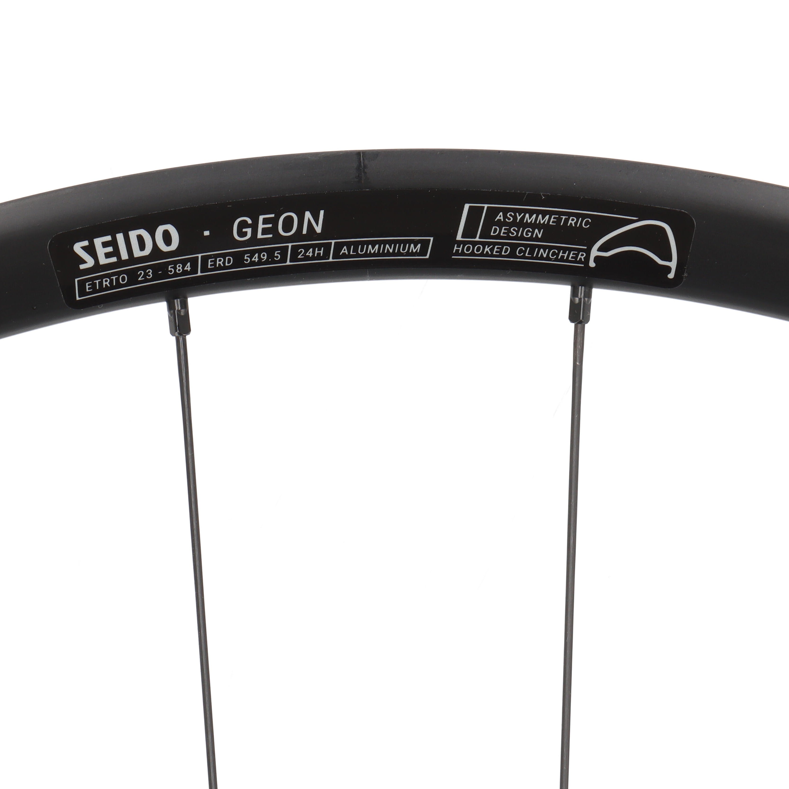 Seido Geon | Laufradsatz 27.5" (650B) | Gravel / Road | Centerlock Disc | 12x100 / 12x142 mm | Shimano HG