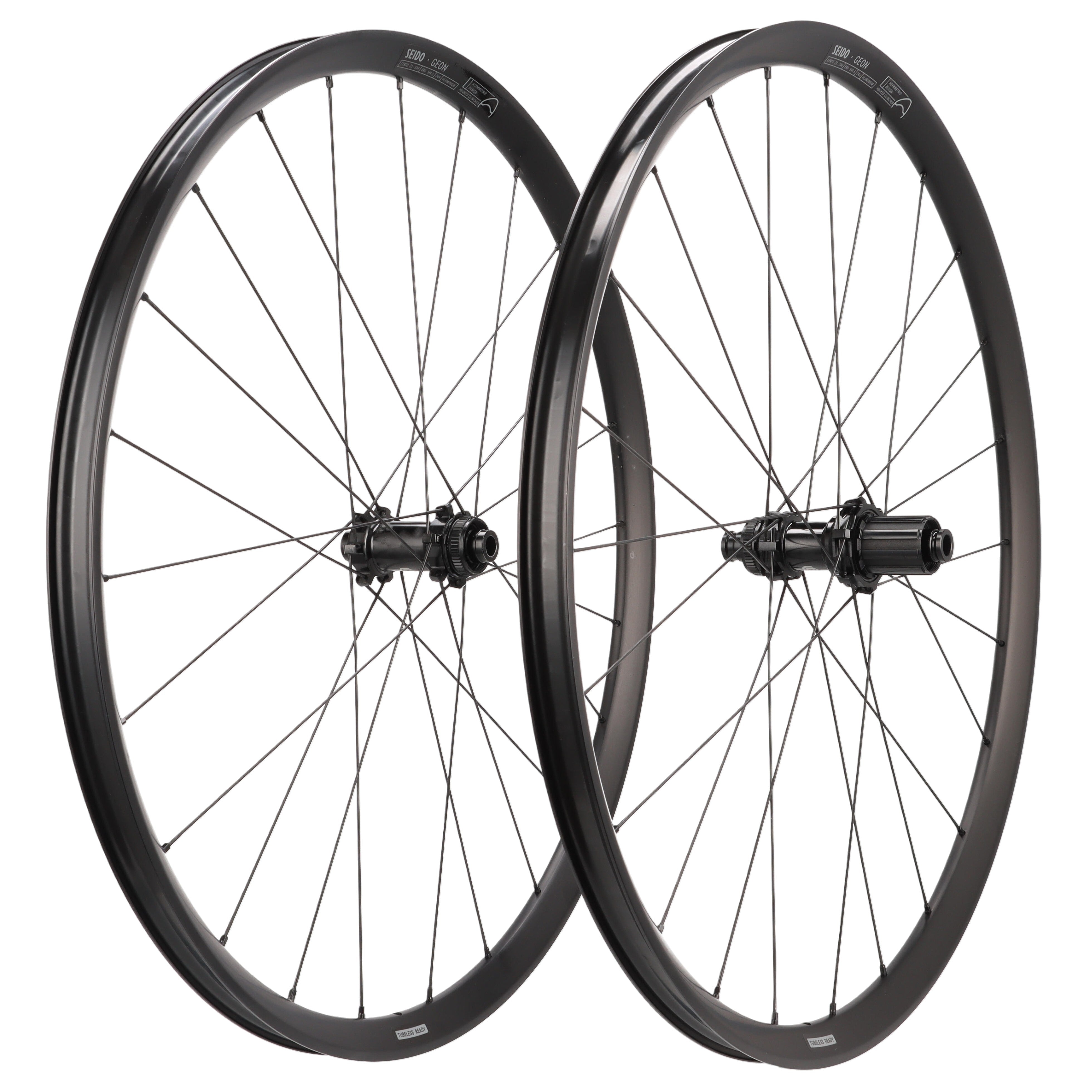 Seido Geon | Laufradsatz 27.5" (650B) | Gravel / Road | Centerlock Disc | 12x100 / 12x142 mm | Shimano HG