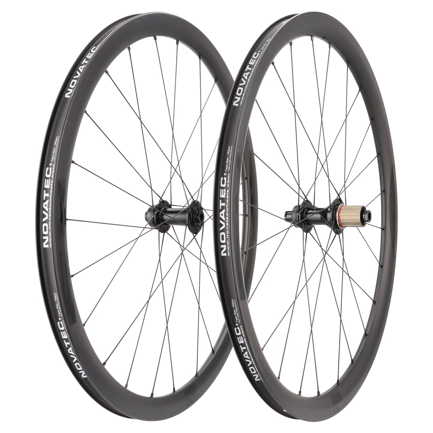 NOVATEC R3 | Laufradsatz 28" Carbon | Rennrad | Centerlock | 12x100 / 12x142 mm | Shimano HG