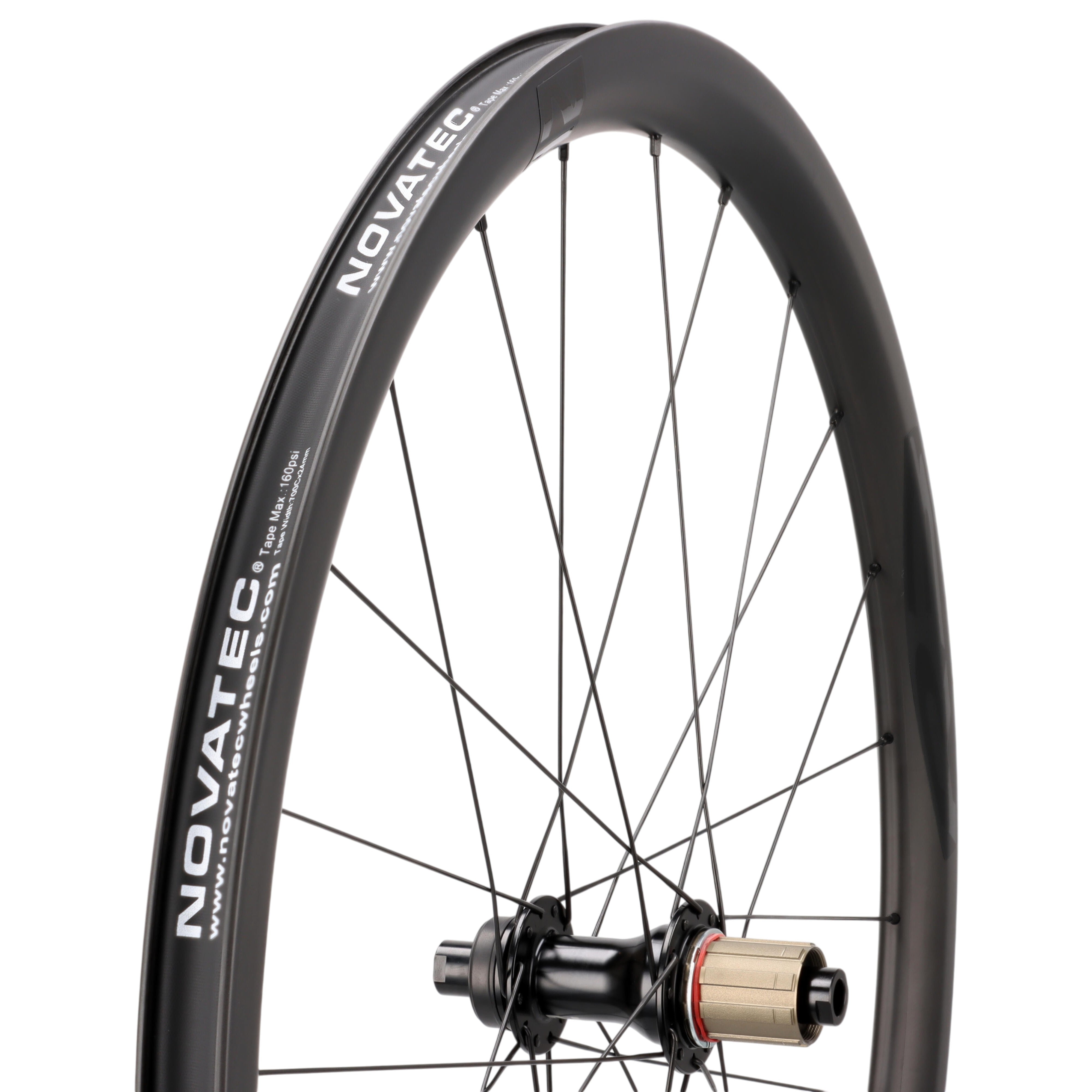 NOVATEC R3 | Laufradsatz 28" Carbon | Rennrad | Centerlock | 12x100 / 12x142 mm | Shimano HG
