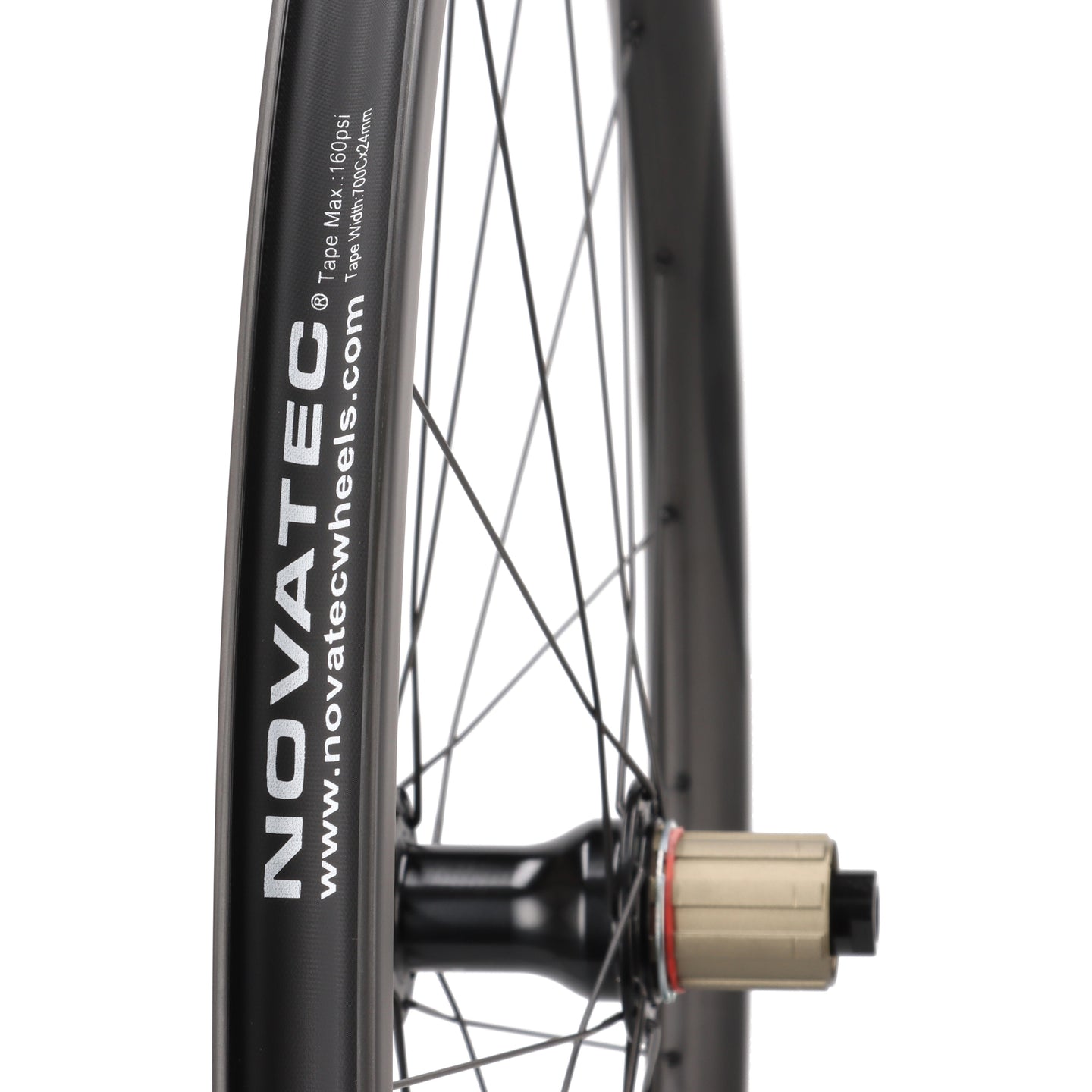 NOVATEC R3 | Laufradsatz 28" Carbon | Rennrad | Centerlock | 12x100 / 12x142 mm | Shimano HG