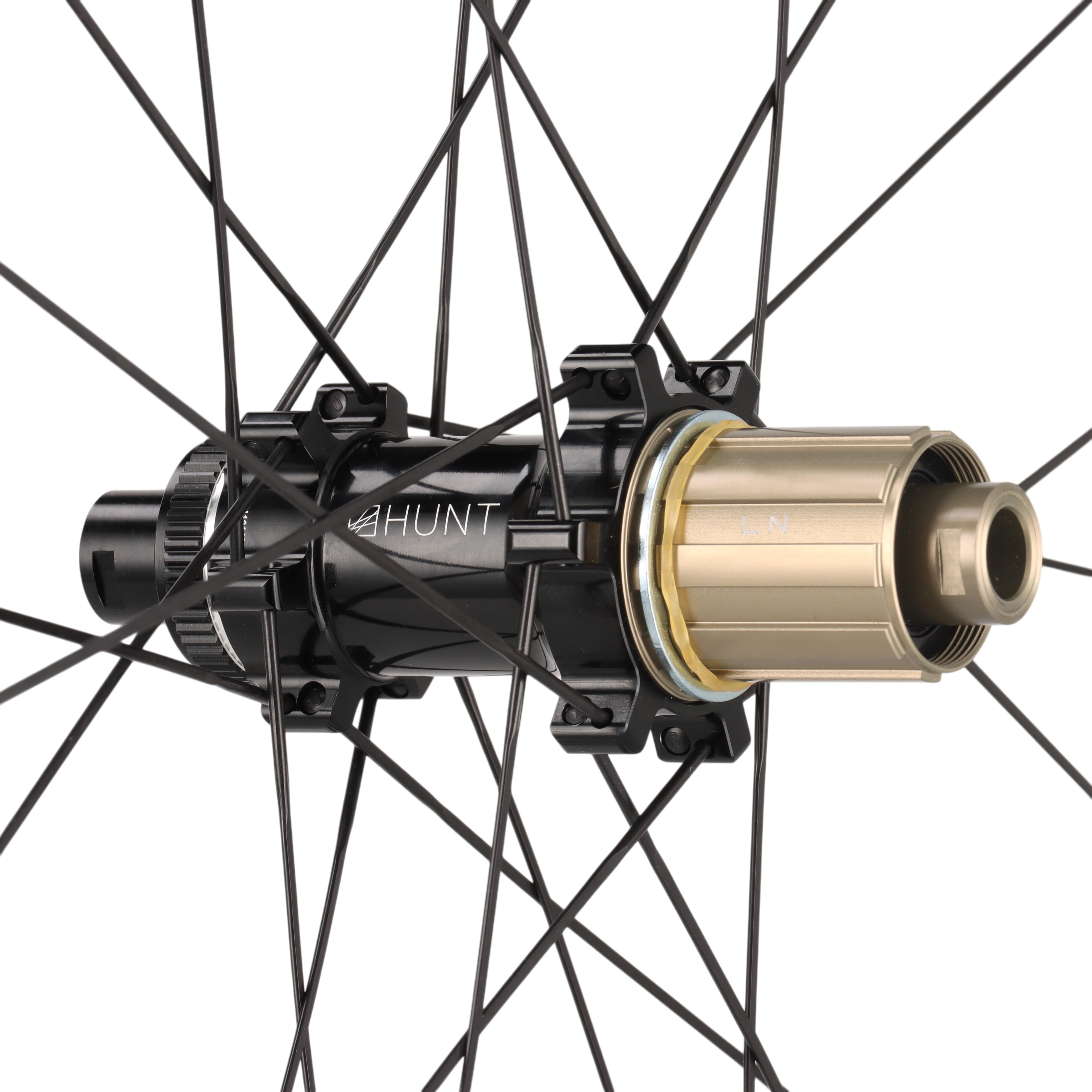HUNT 44 Aerodynamicist | Laufradsatz 28" Carbon | Rennrad | Centerlock | 12x100 / 12x142 mm | Shimano HG