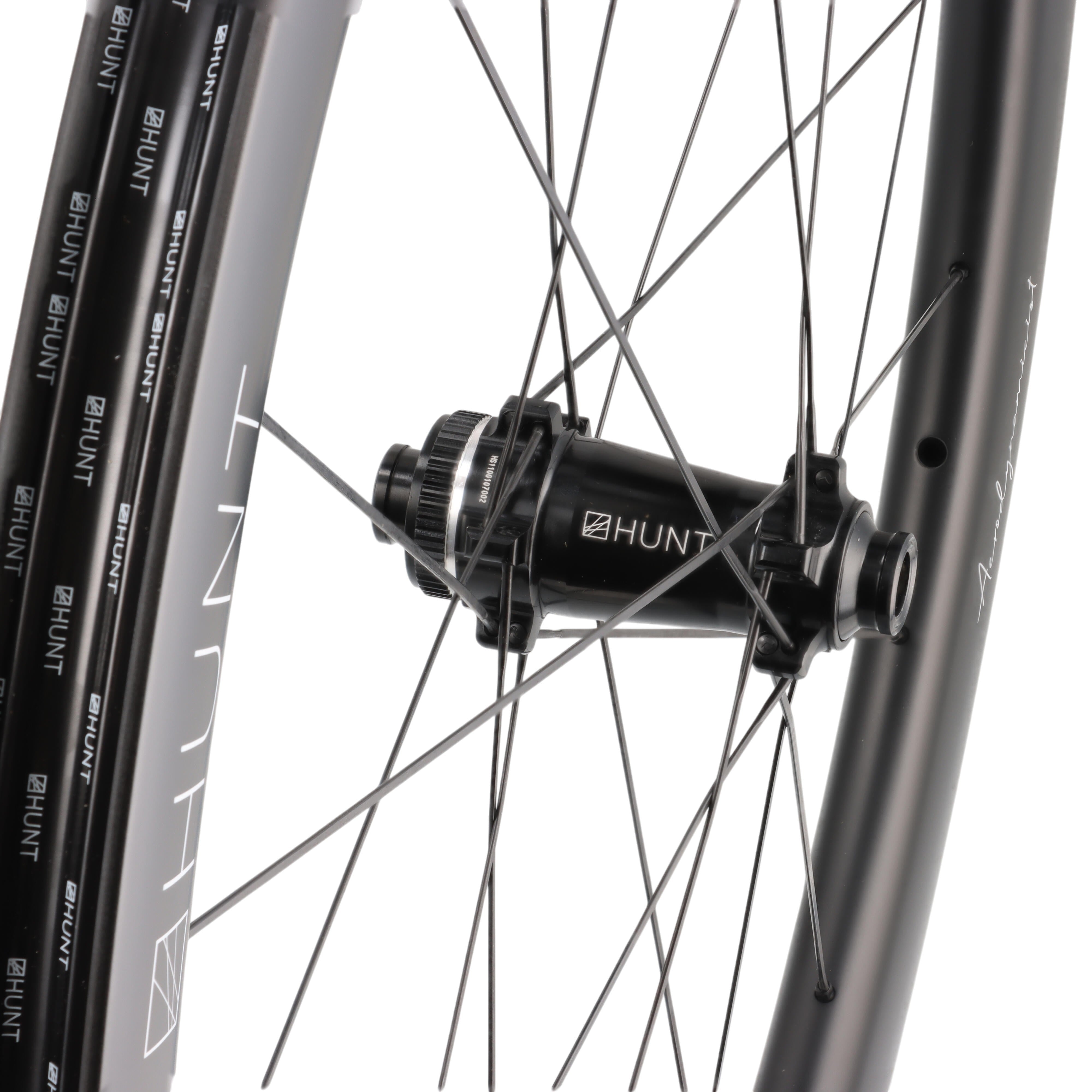 HUNT 44 Aerodynamicist | Laufradsatz 28" Carbon | Rennrad | Centerlock | 12x100 / 12x142 mm | Shimano HG