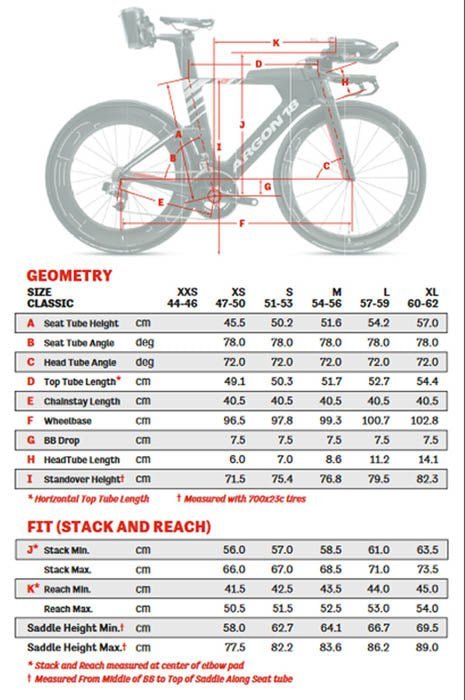 fahrrad 18 zoll rahmengröße Argon18 Triathlon Rahmenset Carbon E-119 Tri+ – RAAAD.de