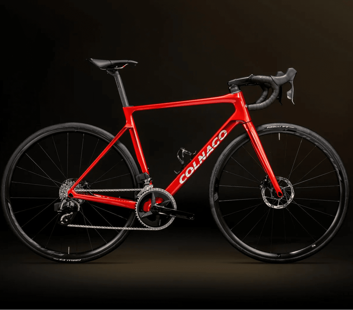 Colnago V4 Carbon Rennrad | Shimano 105 Di2 2x12-fach | Fulcrum Racing 600 | Rot - RAAAD.de