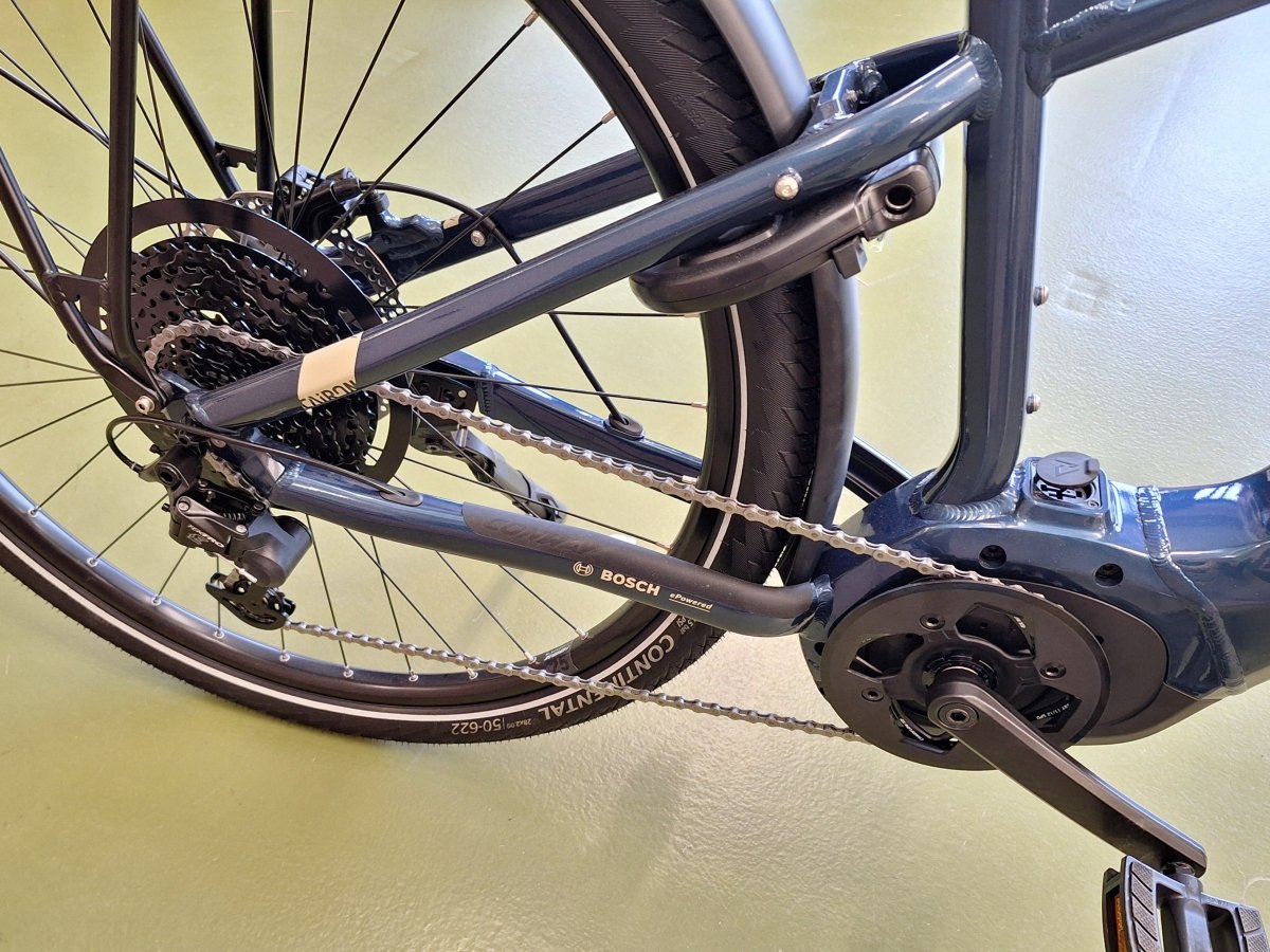 Conway Cairon T2.0 625 Wh Diamant | Elektro - Trekkingrad E - Bike | 9 - Gang | 250 W Bosch Motor | Blau (Modell 2023) - RAAAD.de