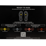 Crankbrothers Mallet Lace Fahrradschuhe Clip - In Rot/Schwarz Größe 39 - RAAAD.de