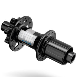 DT Swiss 240 Hybrid Hinterradnabe | Boost 12x148 mm | 6-Loch Disc (IS) | Shimano Stahl-Freilauf | Ratchet System 24 | 32 Loch | schwarz