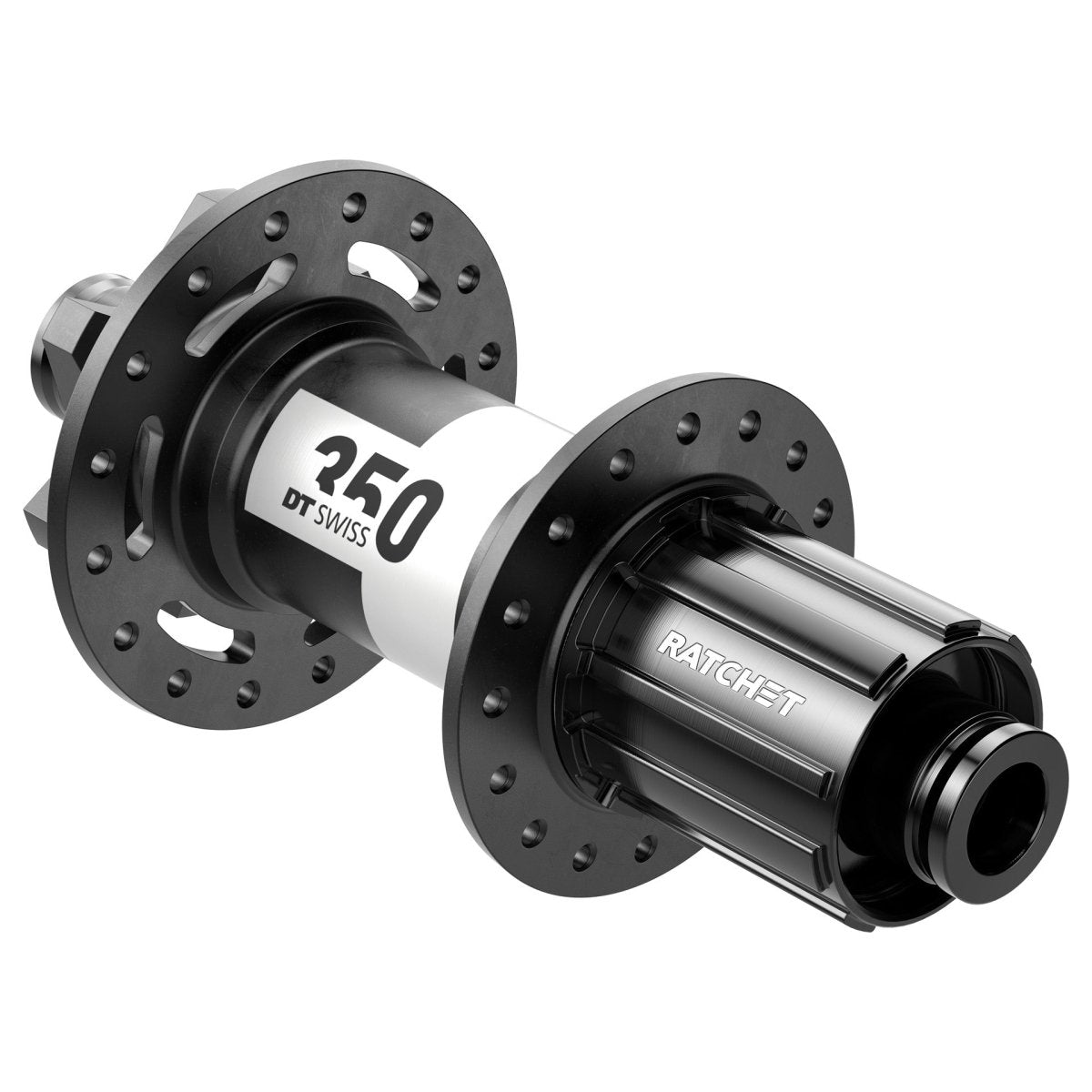 DT Swiss 350 Classic Hinterradnabe | 12x150 mm | 6 - Loch Disc | Shimano HG - RAAAD.de