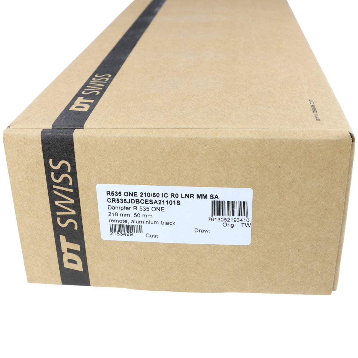 DT Swiss Dämpfer R 535 One 210x50 mm Remote inkl. Dämpferpumpe - RAAAD.de