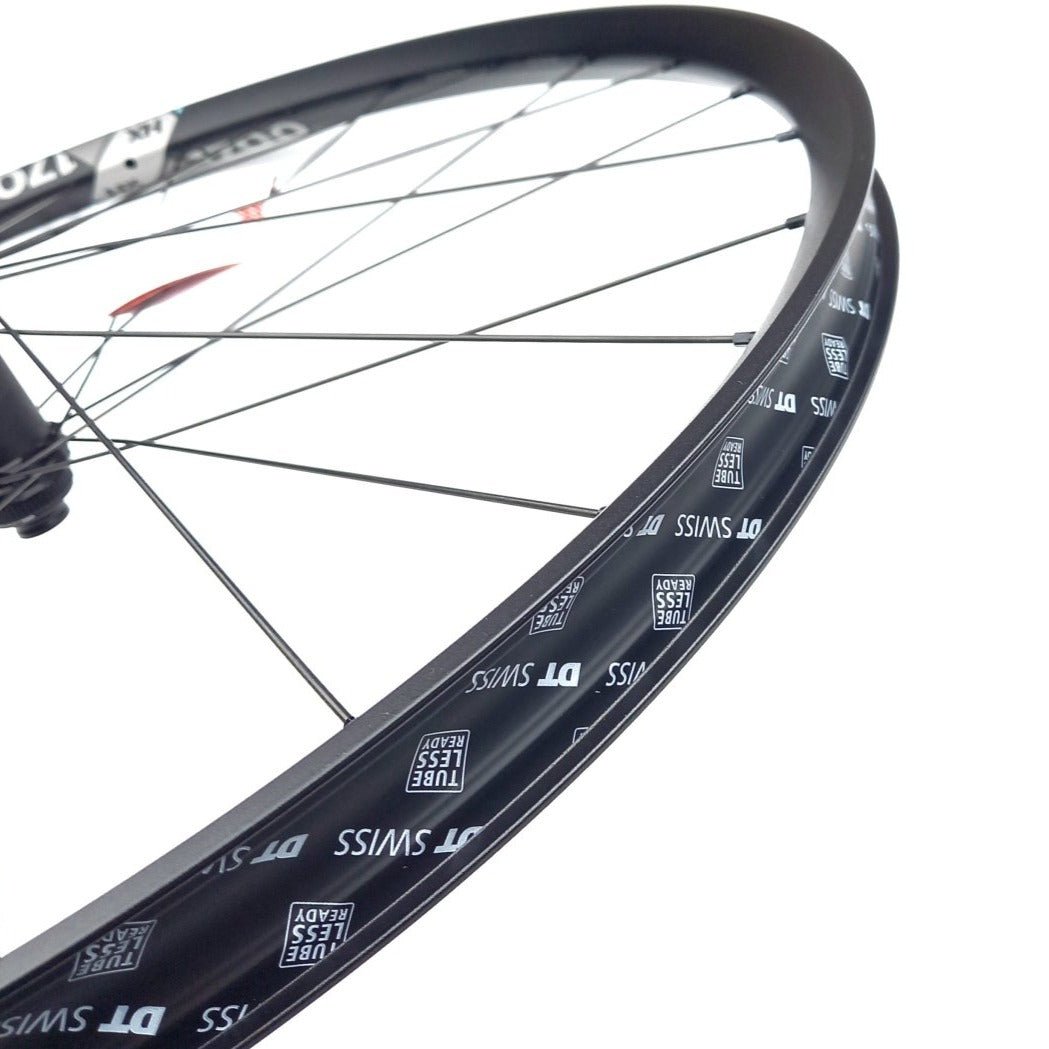 DT Swiss Hinterrad HX 1700 Hybrid Spline 35 27,5 Zoll Boost Centerlock Shimano HG Laufrad - RAAAD.de