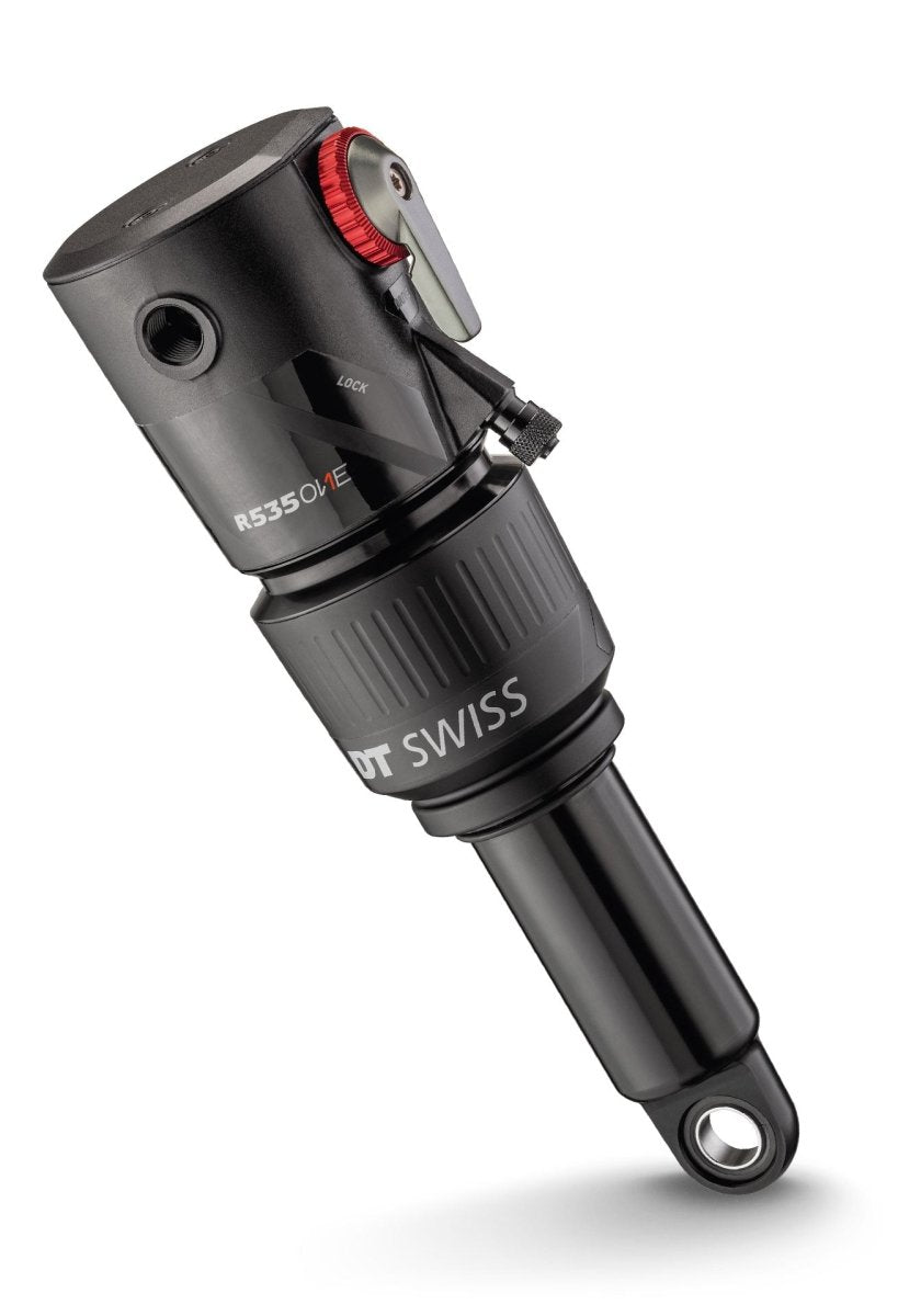 DT Swiss R 535 ONE Dämpfer 205x65 mm | Trunnion Mount | Spherical Bearing | Lockout am Dämpfer - RAAAD.de