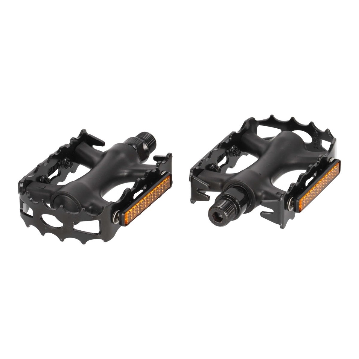 fahrradpedale trekkingräder Fahrradpedale für Mountainbike / Trekking mit Stahlkäfig und Reflektor – RAAAD.de