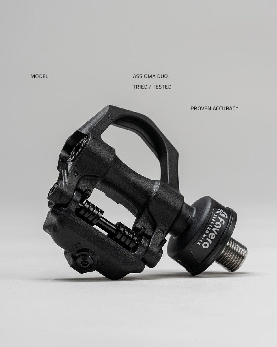 Favero Assioma DUO Powermeter Pedale | beidseitige Leistungsmessung | kompatibel mit Look Keo | Rennrad