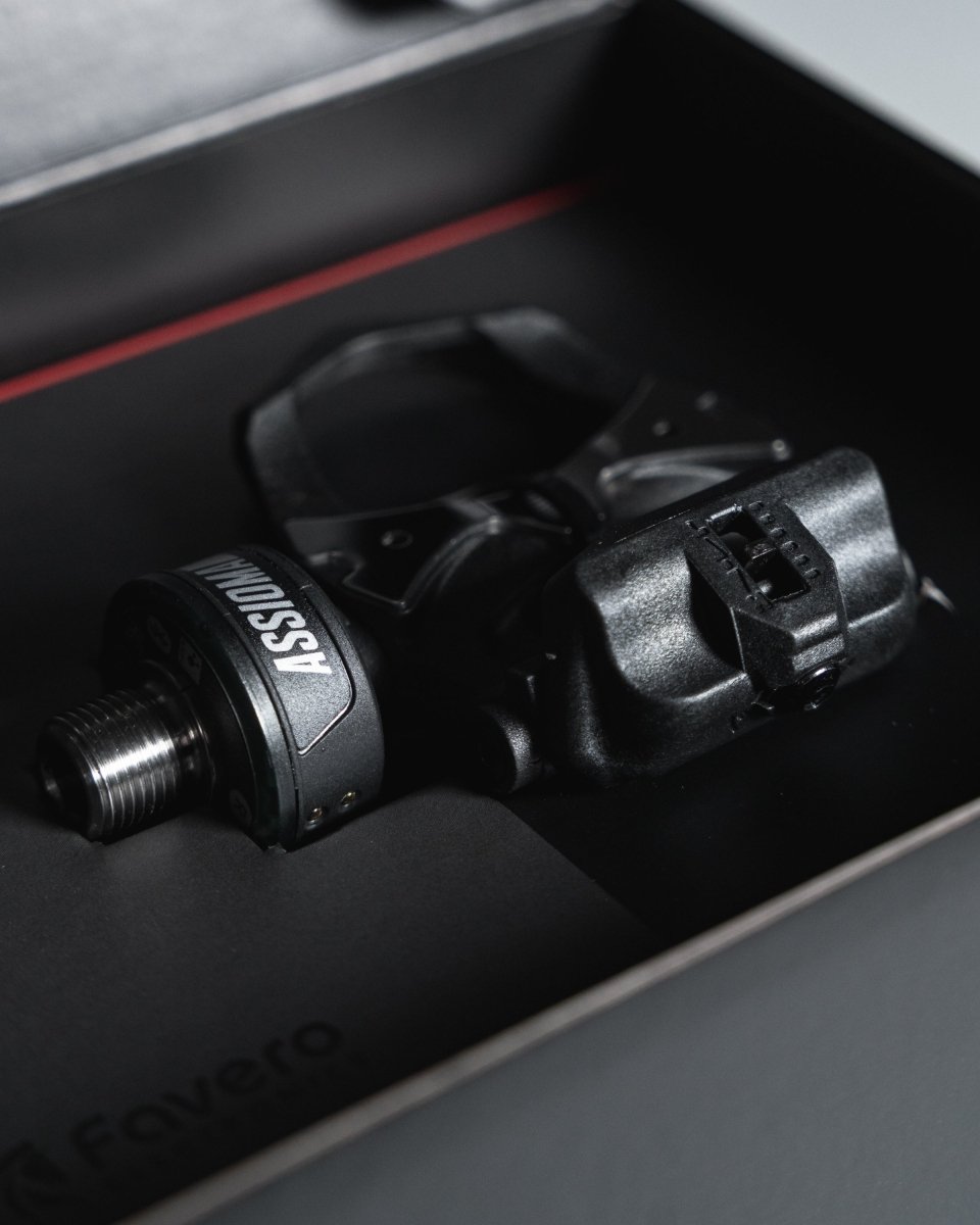 look powermeter pedale Favero Assioma UNO Powermeter Pedale | einseitige Leistungsmessung | kompatibel mit Look Keo | Rennrad