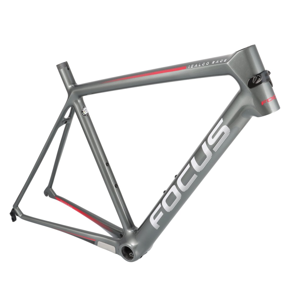 rennrad rahmen aus stahl Focus Izalco Race Carbon Rahmen | Felgenbremsen Rennrad | Silber