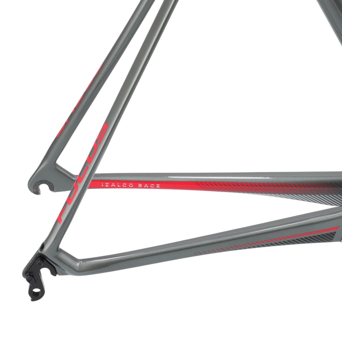 Focus Izalco Race Carbon Rahmen | Felgenbremsen Rennrad | Silber | Größe M / 54 cm - RAAAD.de