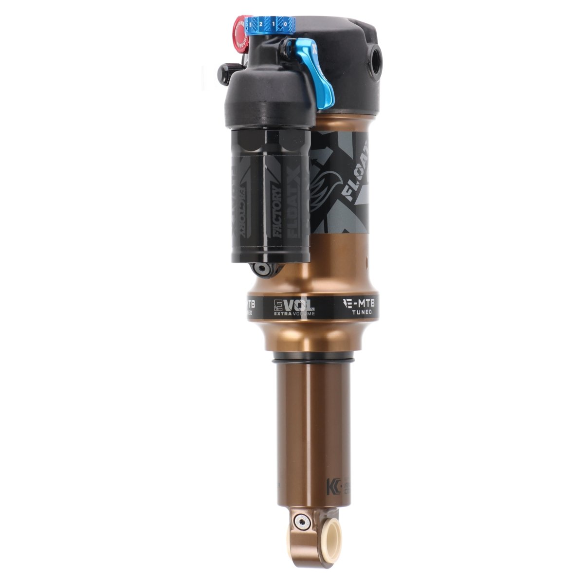 FOX Float X Factory Dämpfer | 185x55 mm Trunnion | Kashima | 2-Position - RAAAD.de