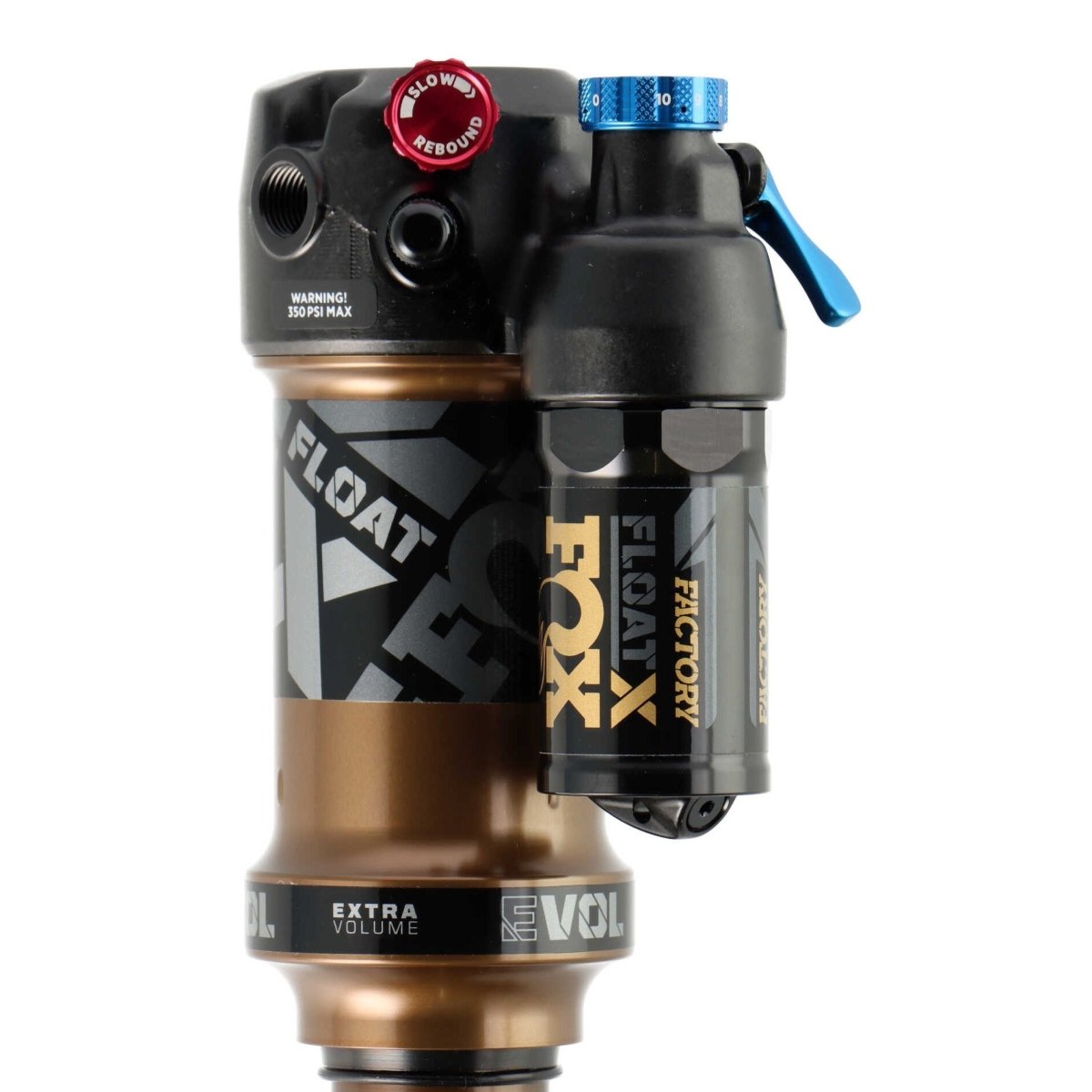 FOX Float X Factory Shock 185x52.5 mm | Trunnion | 2-Pos-Adjust