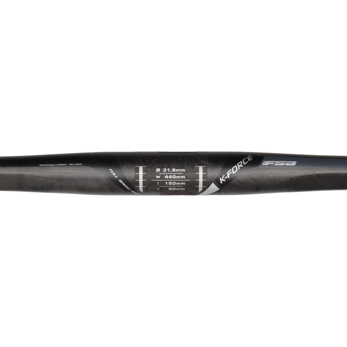 FSA K-Force Carbon Rennradlenker | 31,8 mm Klemmung | 440 mm Breite - RAAAD.de