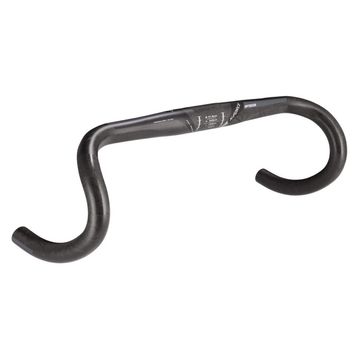 FSA K-Force Carbon Rennradlenker | 31,8 mm Klemmung | 440 mm Breite - RAAAD.de