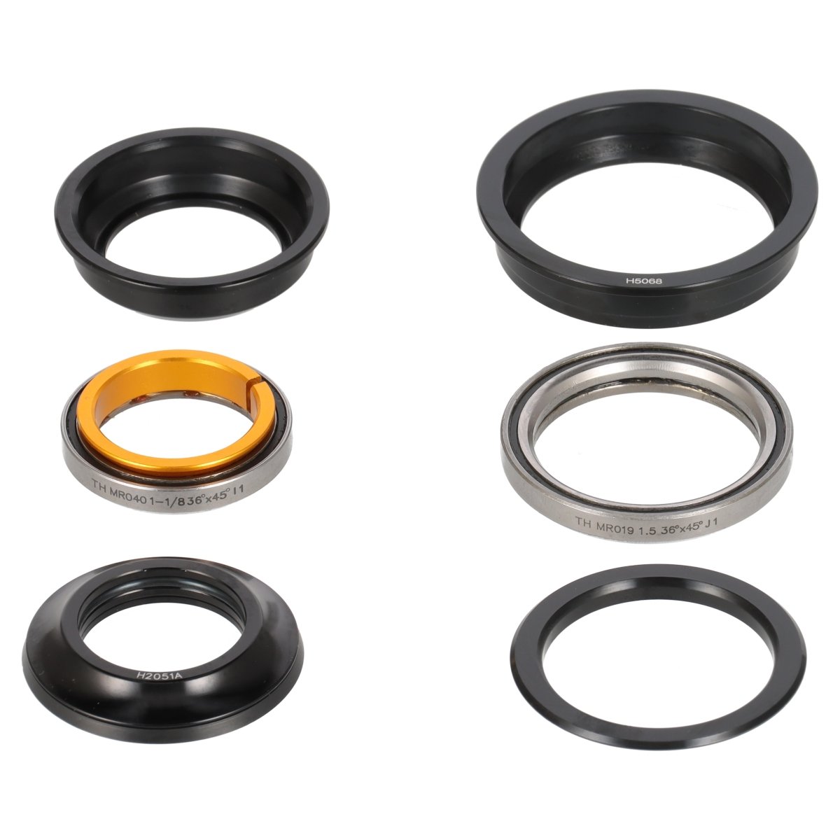FSA Orbit NO.57E Headset | ZS44/ZS56 | Tapered | Semi-Integrated