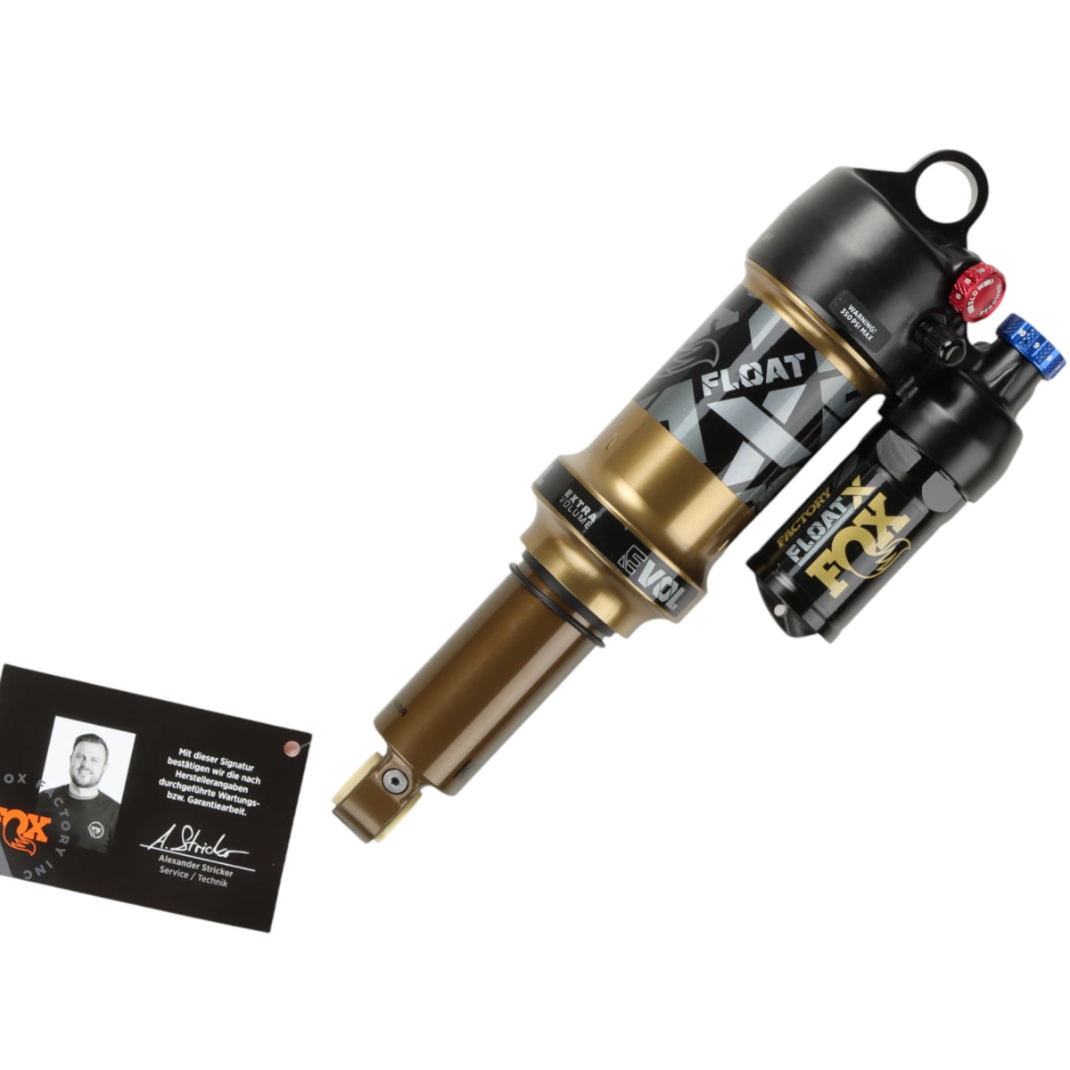 Gebraucht: FOX Dämpfer 210x52.5 mm FLOAT X Factory 2 - Pos metrisch 2022 - RAAAD.de