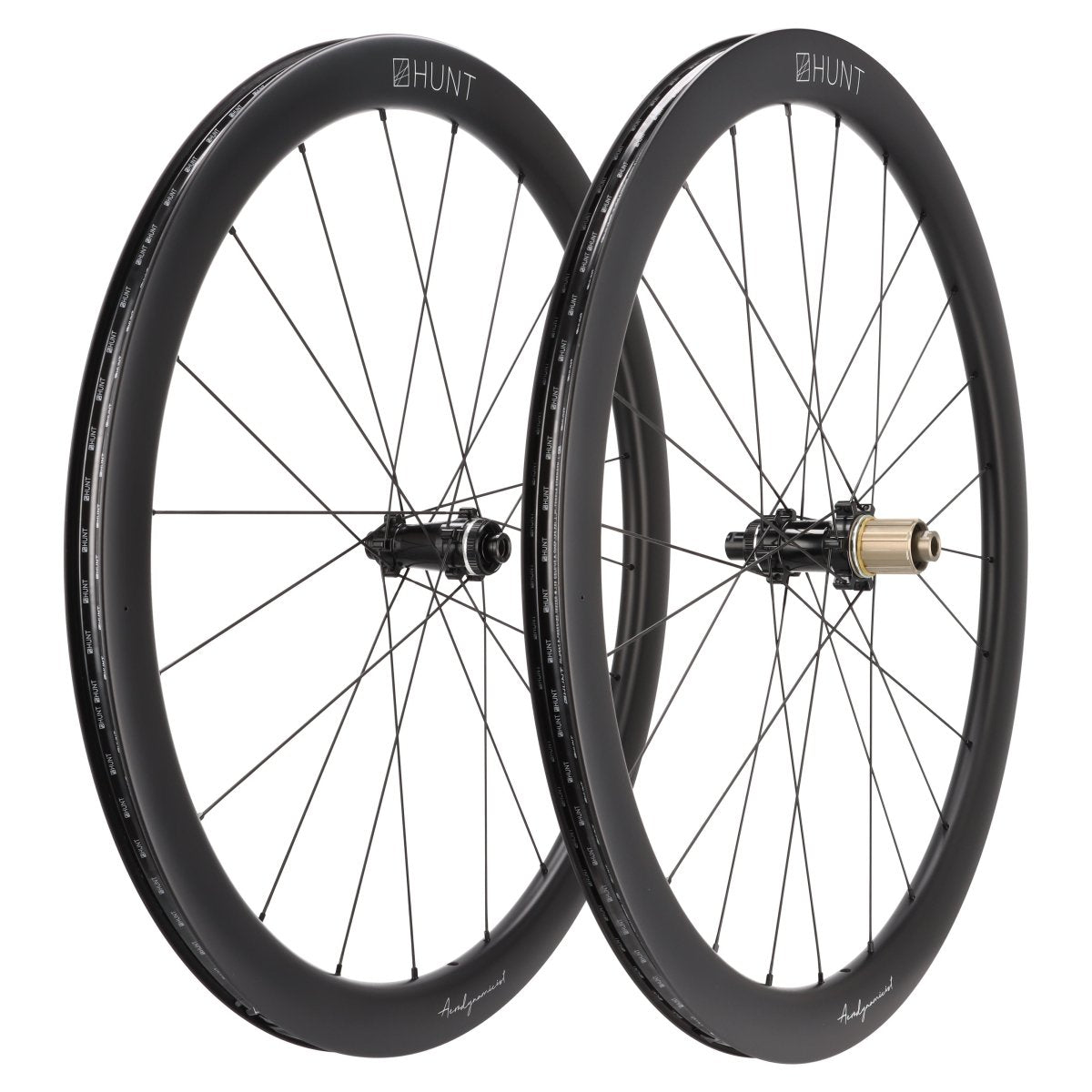 HUNT 44 Aerodynamicist | Laufradsatz 28" Carbon | Rennrad | Centerlock | 12x100 / 12x142 mm | Shimano HG - RAAAD.de