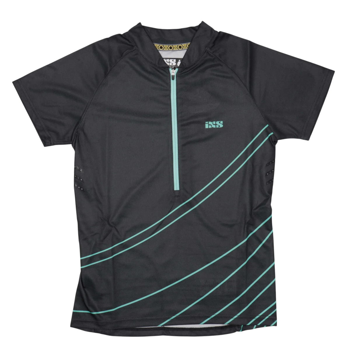 IXS Trikot / Bikeshirt Trail 6.2 Trail Women Jersey Türkis kurzarm Frauen Größe 36 - RAAAD.de