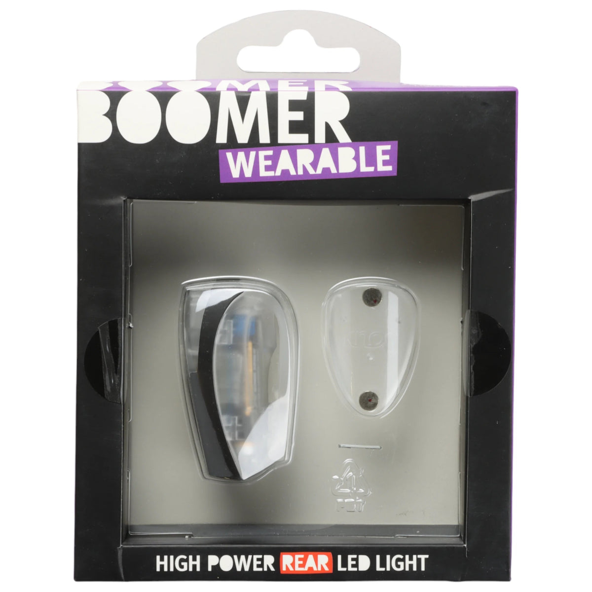 Knog Boomer Wearable Rücklicht High Power LED schwarz - RAAAD.de