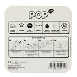 Knog POP Vorderlicht Fahrrad Blau - RAAAD.de