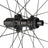 KOGA Carbon Hinterrad 28" | 50 mm Aero Felge | 12x142 mm Steckachse | Centerlock Disc | Shimano HG | schwarz - RAAAD.de