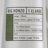 Kona Big Honzo CR Rahmen 27.5" silber | Carbon Trail Rahmen | Modell 2020 | Größe XL - RAAAD.de