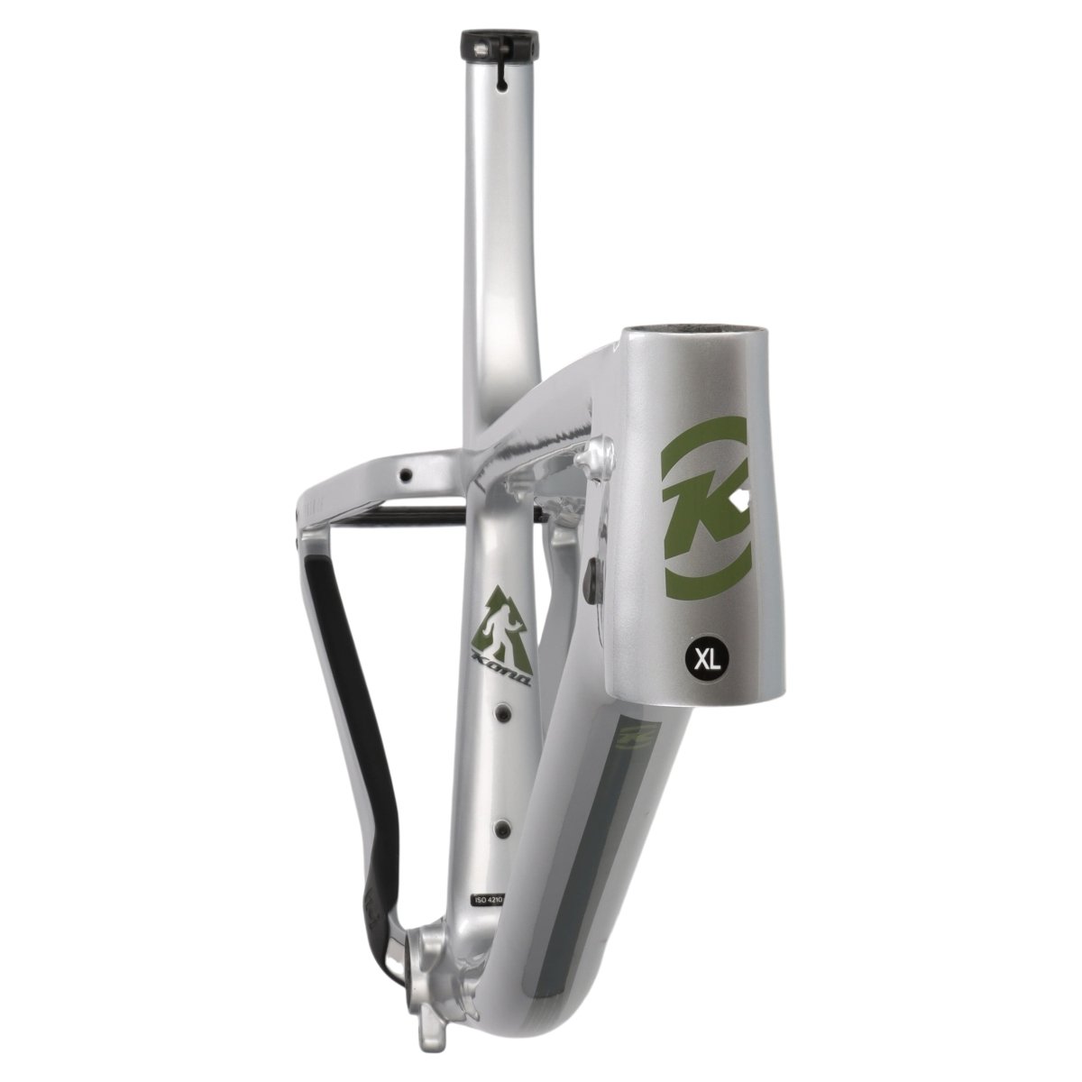 Kona Big Honzo CR Rahmen 27.5" silber | Carbon Trail Rahmen | Modell 2020 | Größe XL - RAAAD.de