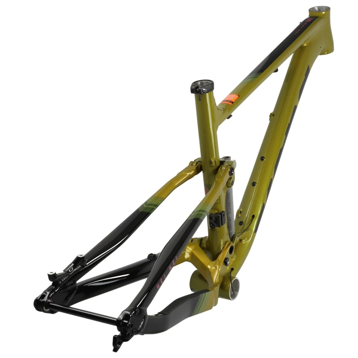 Kona Hei Hei AL Rahmen 29" | MTB Fully XC/Trail 120/100 mm | Olive | Modell 2021/22 - RAAAD.de