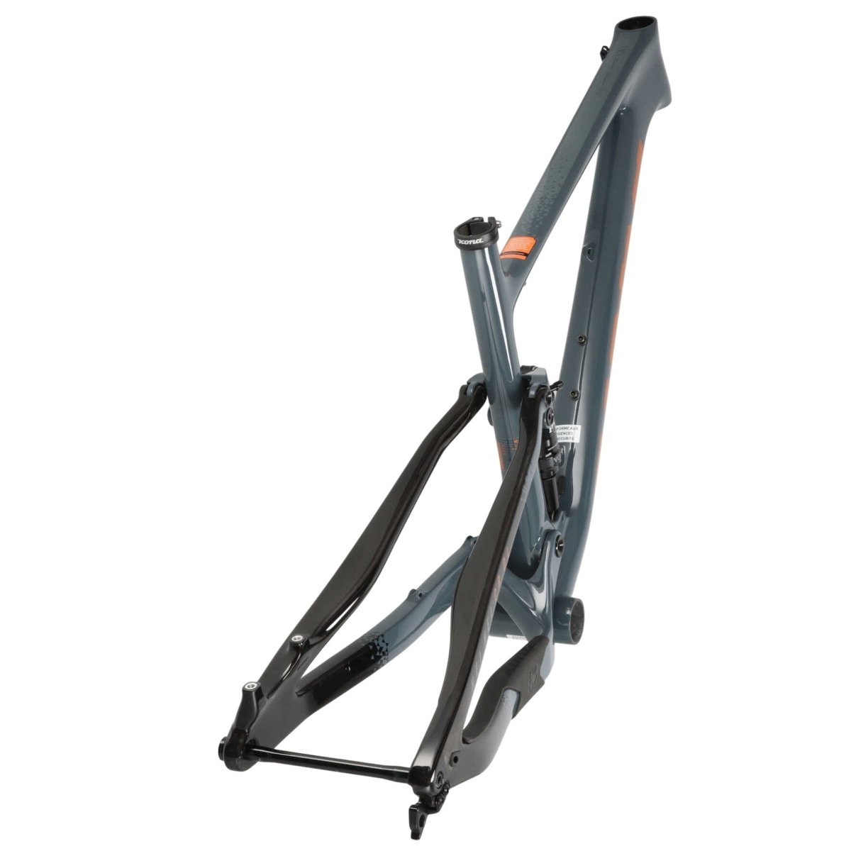 Kona Hei Hei CR DL Carbon Rahmen 29" | MTB XC/Trail Fully | inkl. FOX DPS Dämpfer | Grau | Modell 2019 | Größe M - RAAAD.de